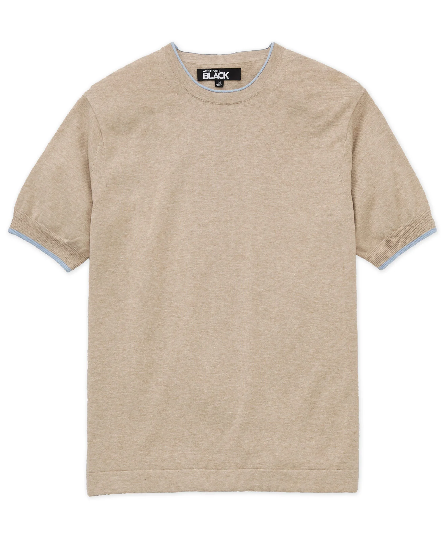 Westport Black Short Sleeve Retro Roulle Crew - Image 11