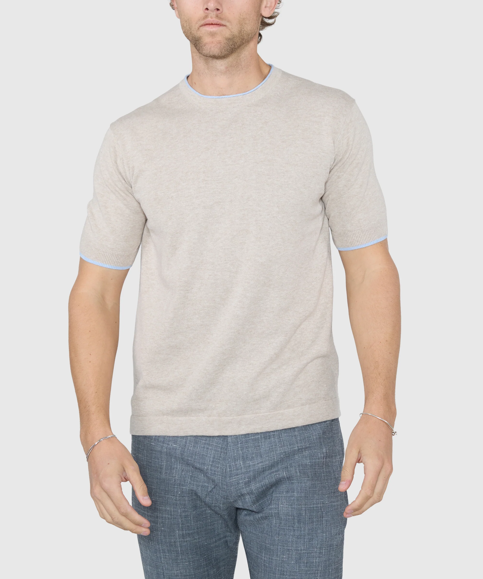 Westport Black Short Sleeve Retro Roulle Crew - Image 12