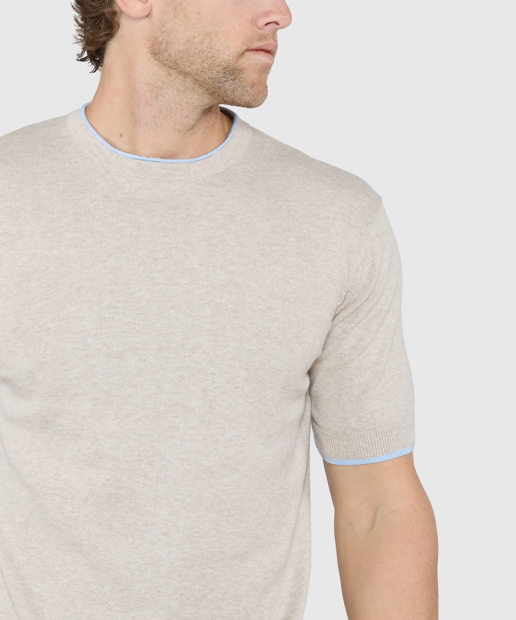Westport Black Short Sleeve Retro Roulle Crew - Image 13