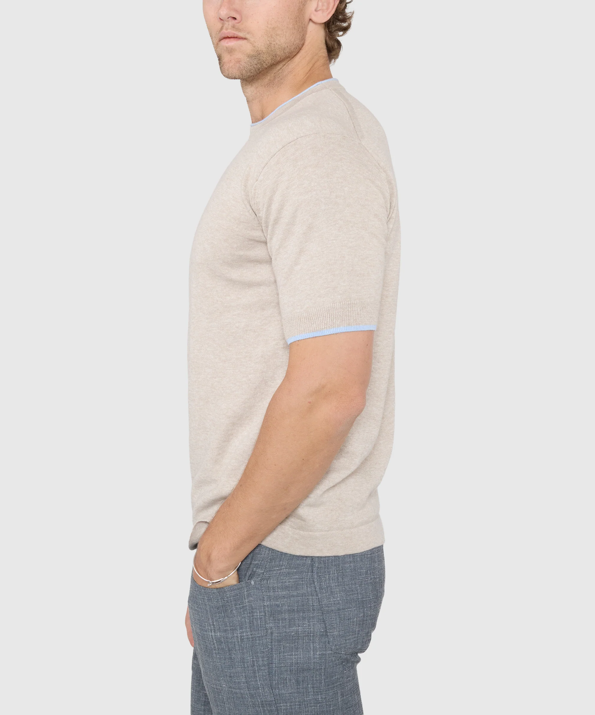 Westport Black Short Sleeve Retro Roulle Crew - Image 14