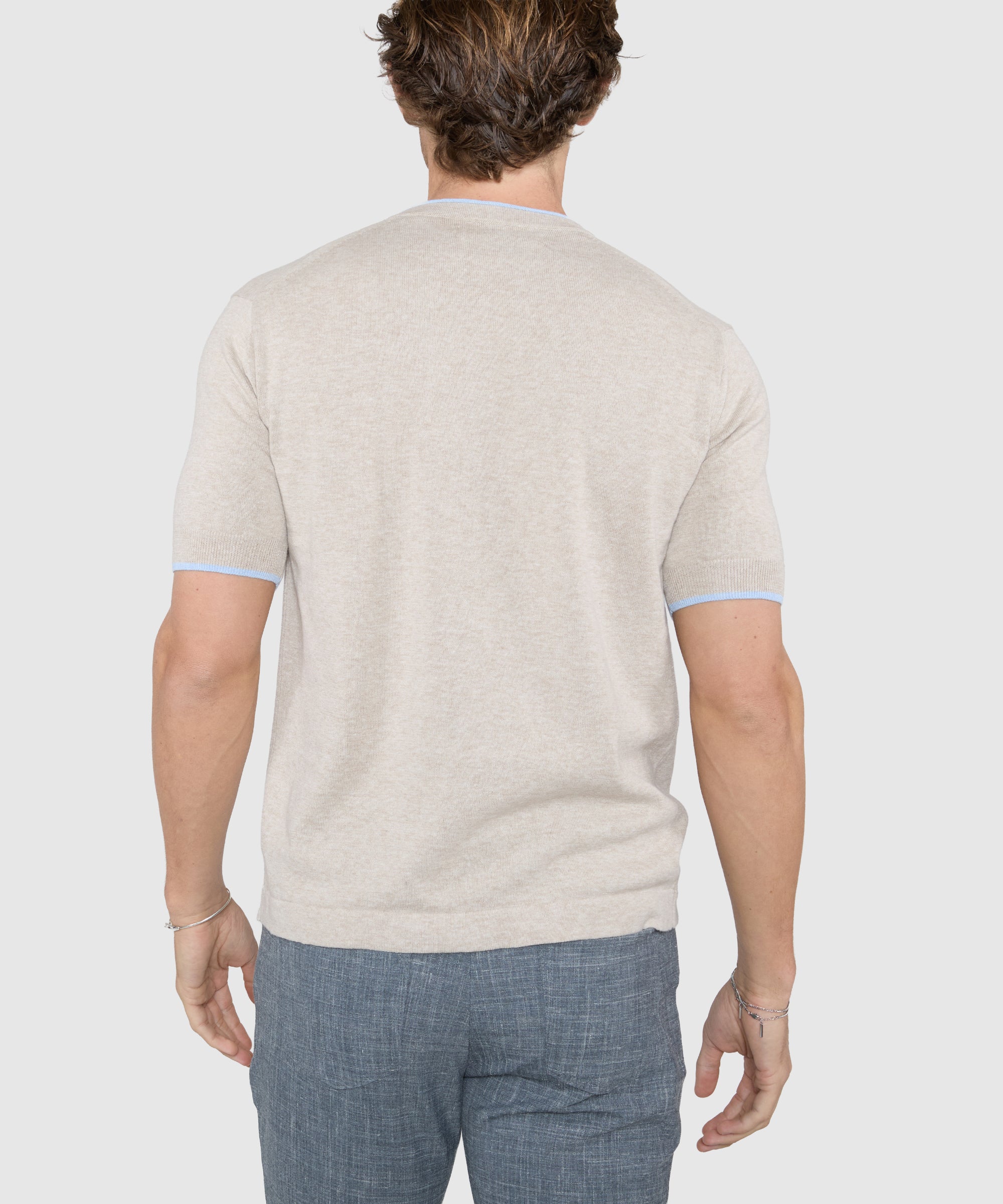 Westport Black Short Sleeve Retro Roulle Crew - Image 15