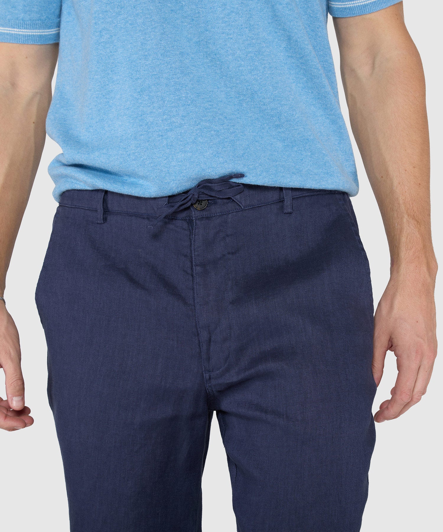 Westport Black Southport Linen Shorts - Image 11