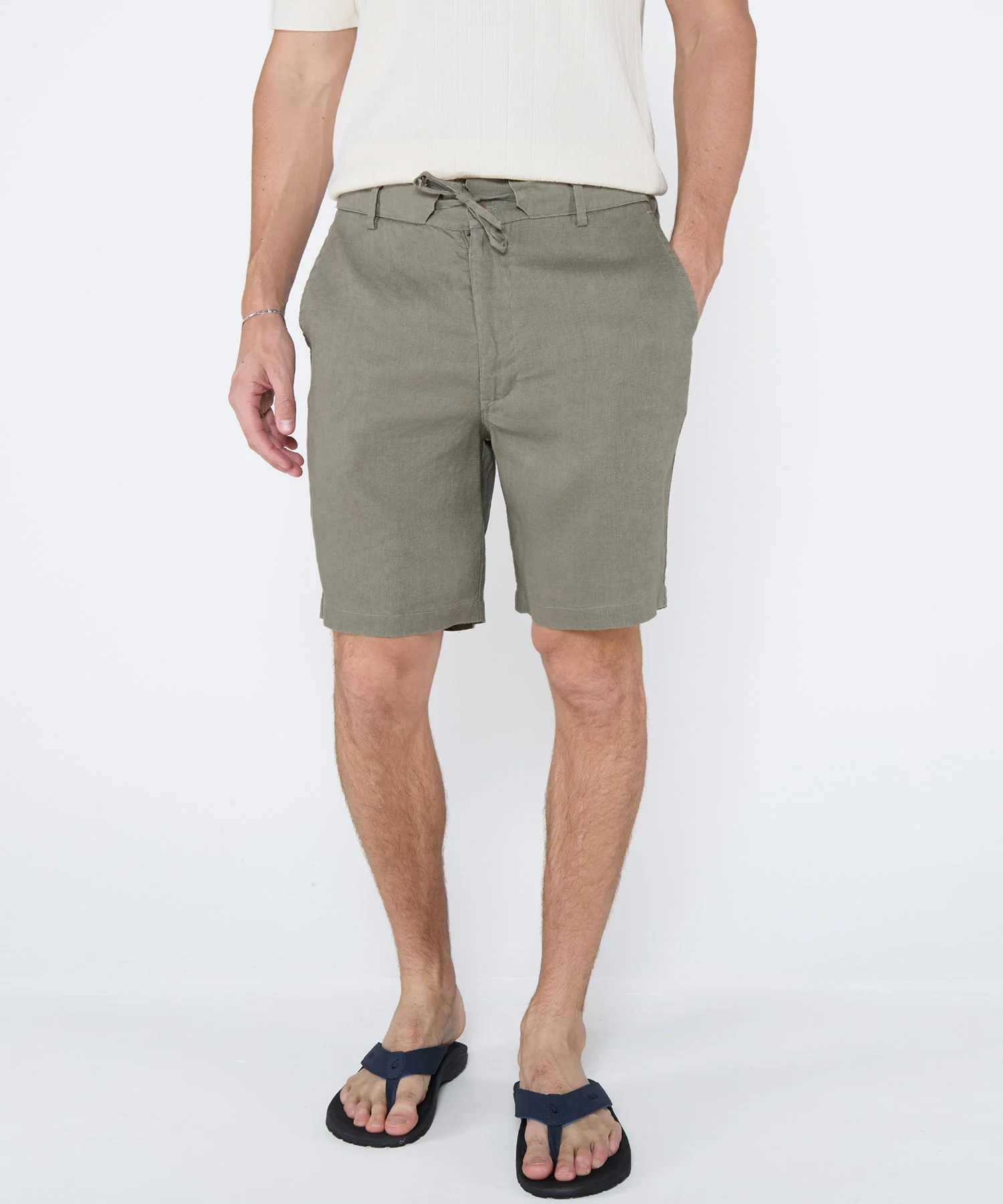 Westport Black Southport Linen Shorts - Image 14