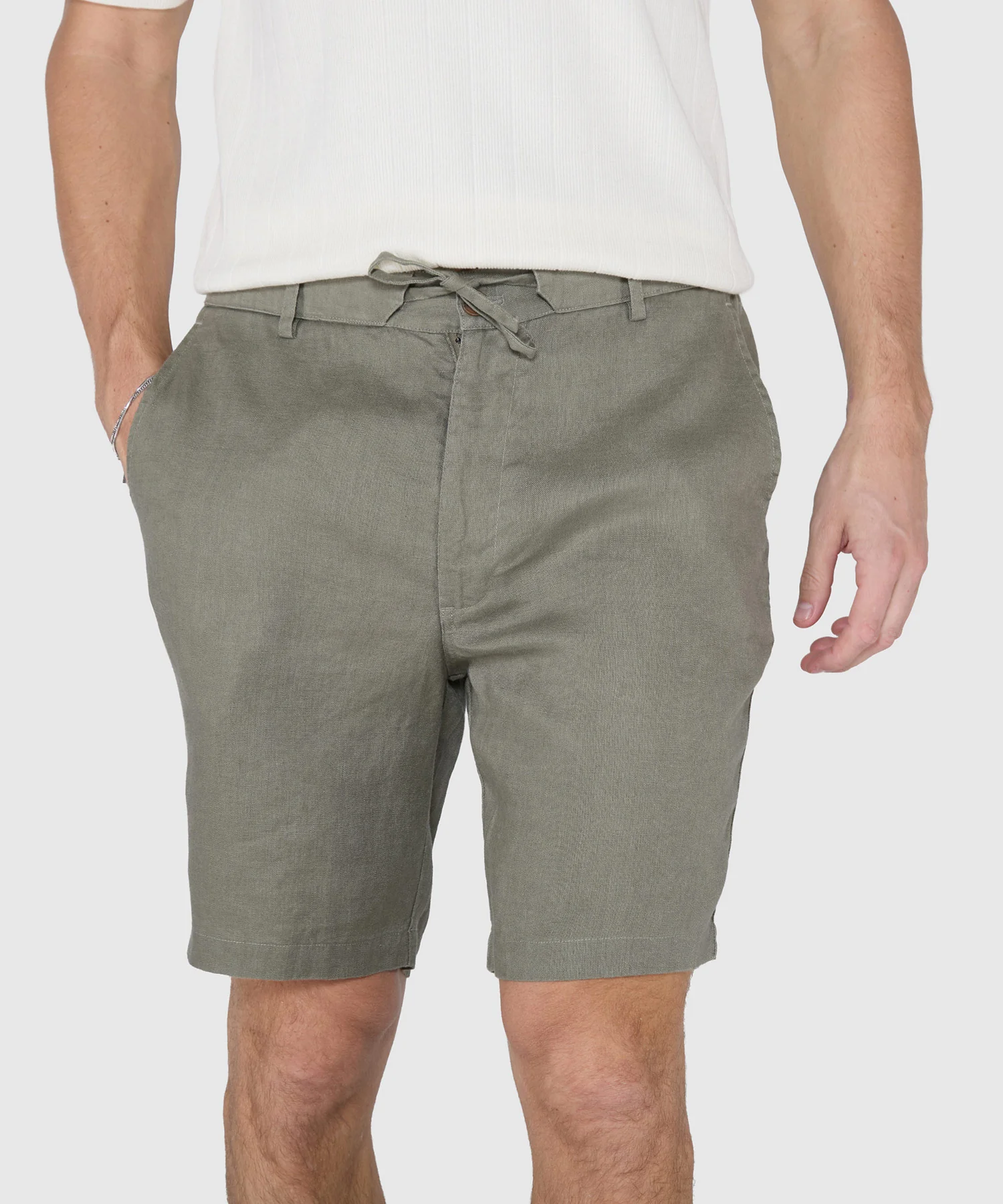 Westport Black Southport Linen Shorts - Image 15