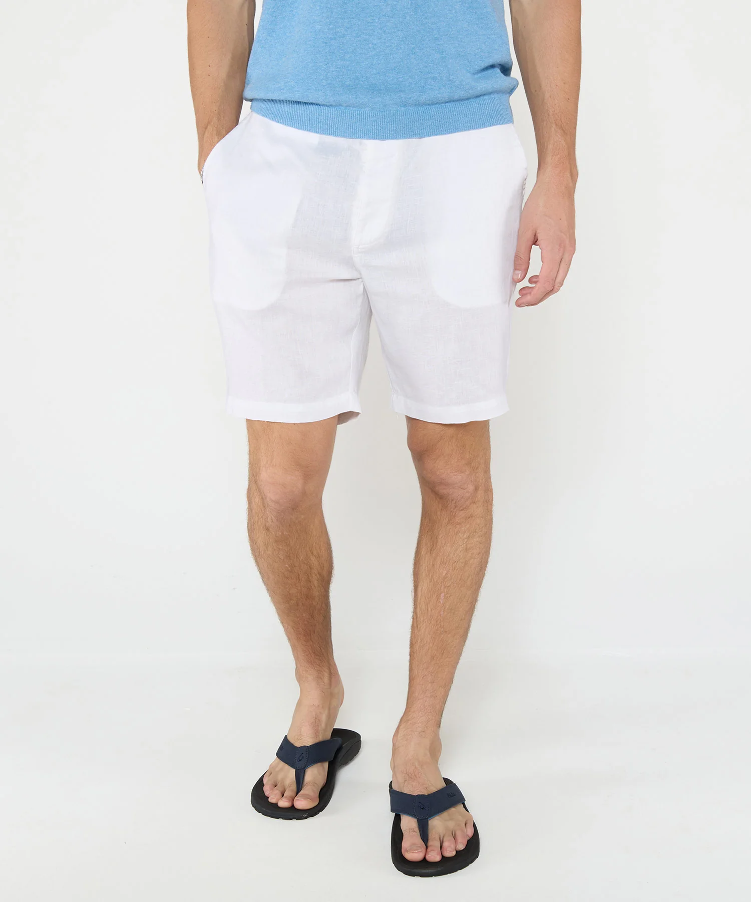 Westport Black Southport Linen Shorts - Image 18