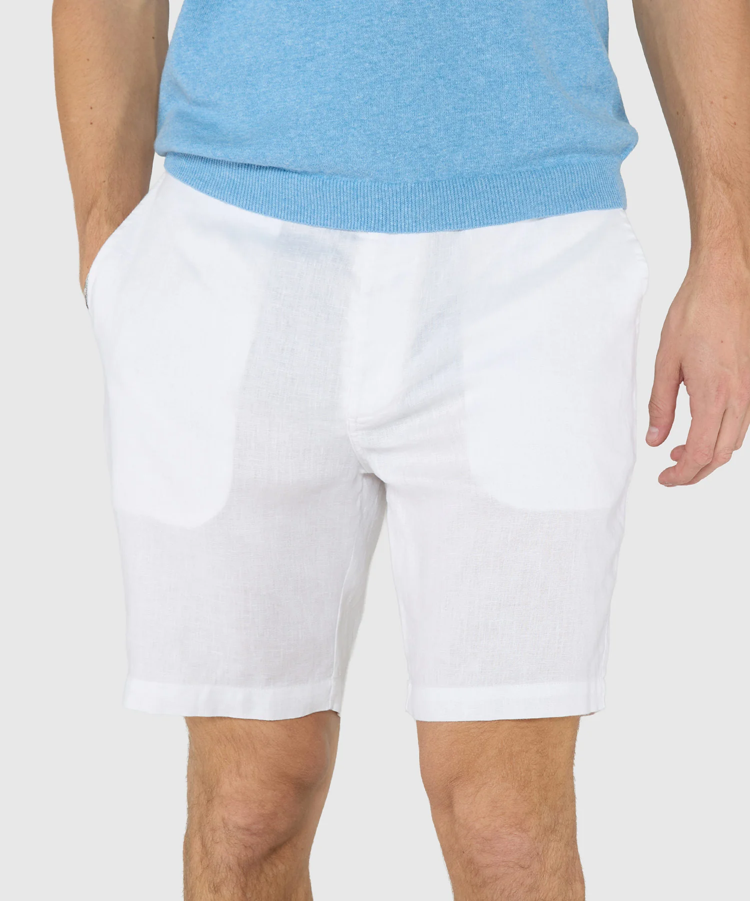 Westport Black Southport Linen Shorts - Image 20