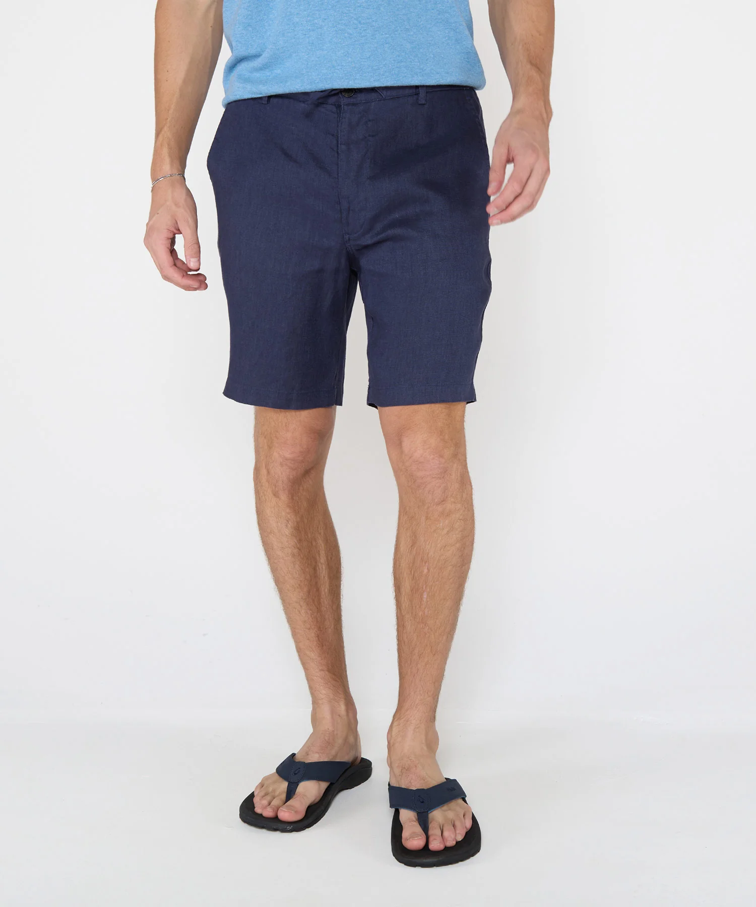 Westport Black Southport Linen Shorts - Image 9