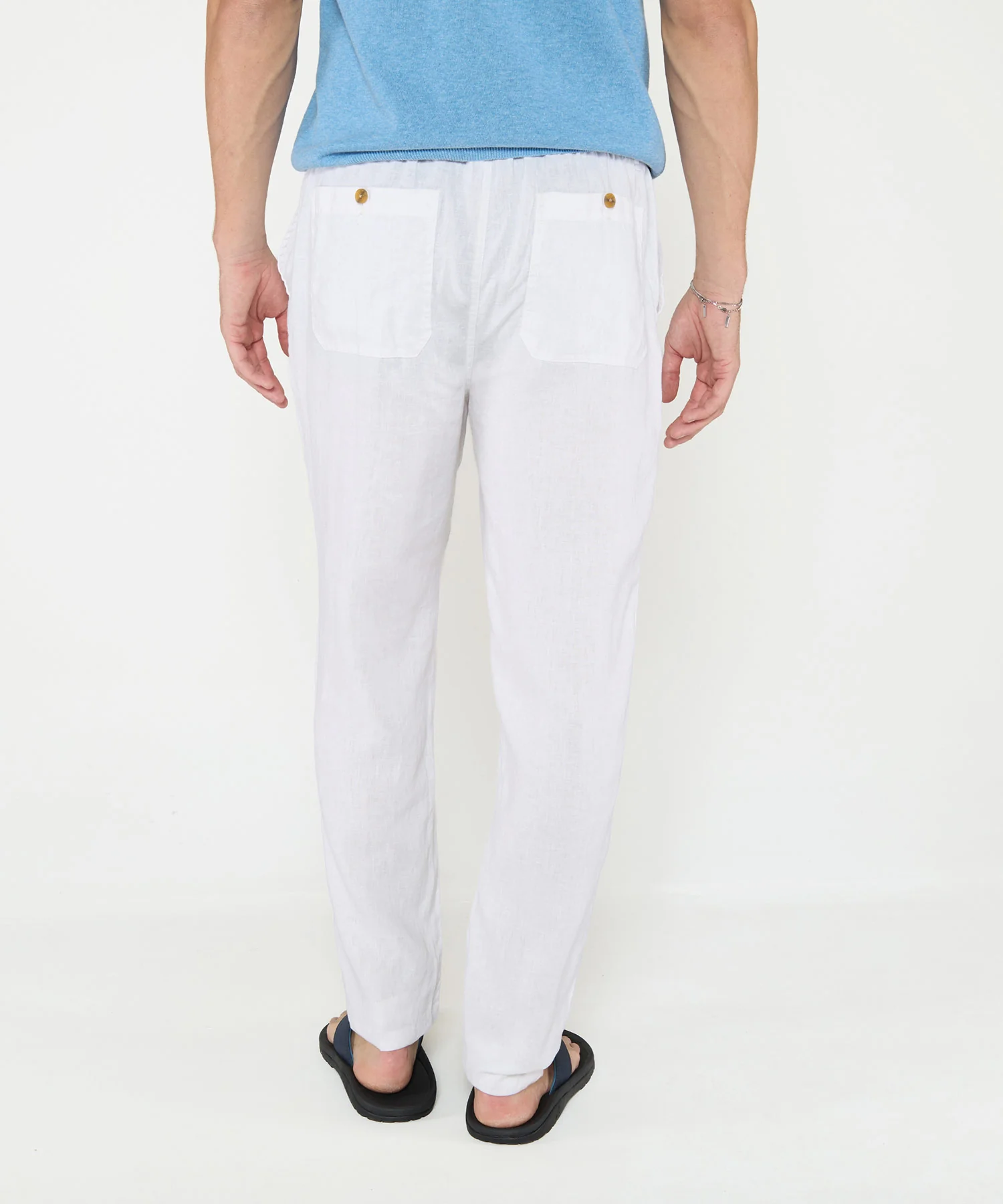 Westport Black Southport Linen Pants - Image 10