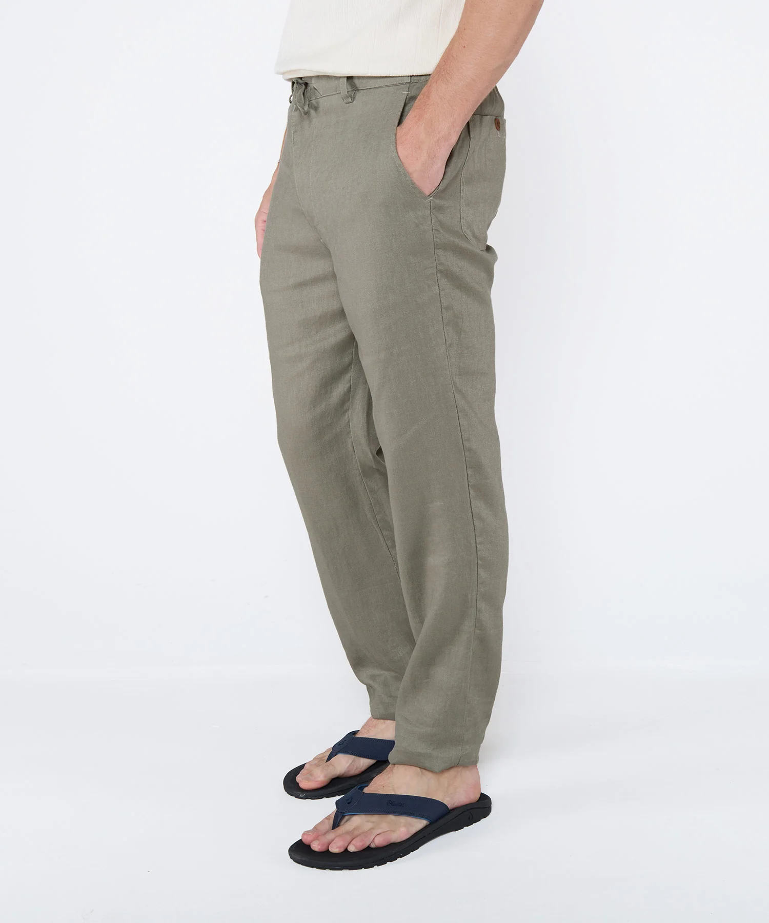 Westport Black Southport Linen Pants - Image 19