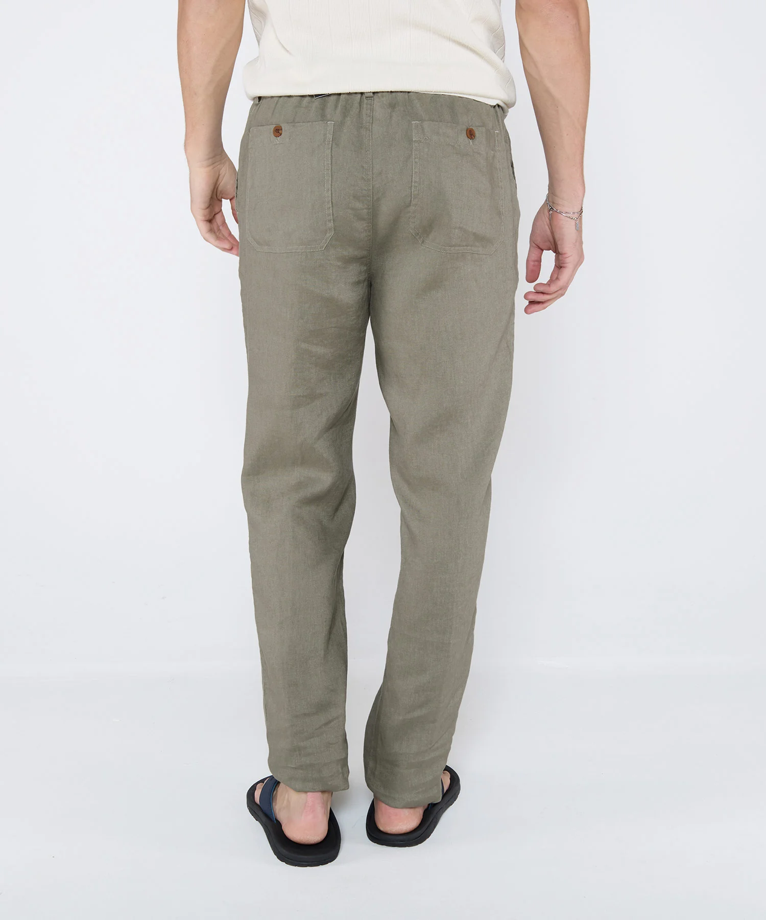 Westport Black Southport Linen Pants - Image 20