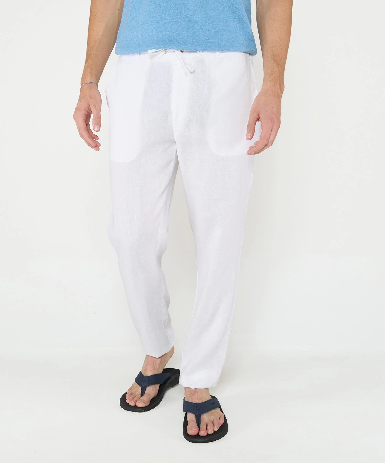 Westport Black Southport Linen Pants - Image 7