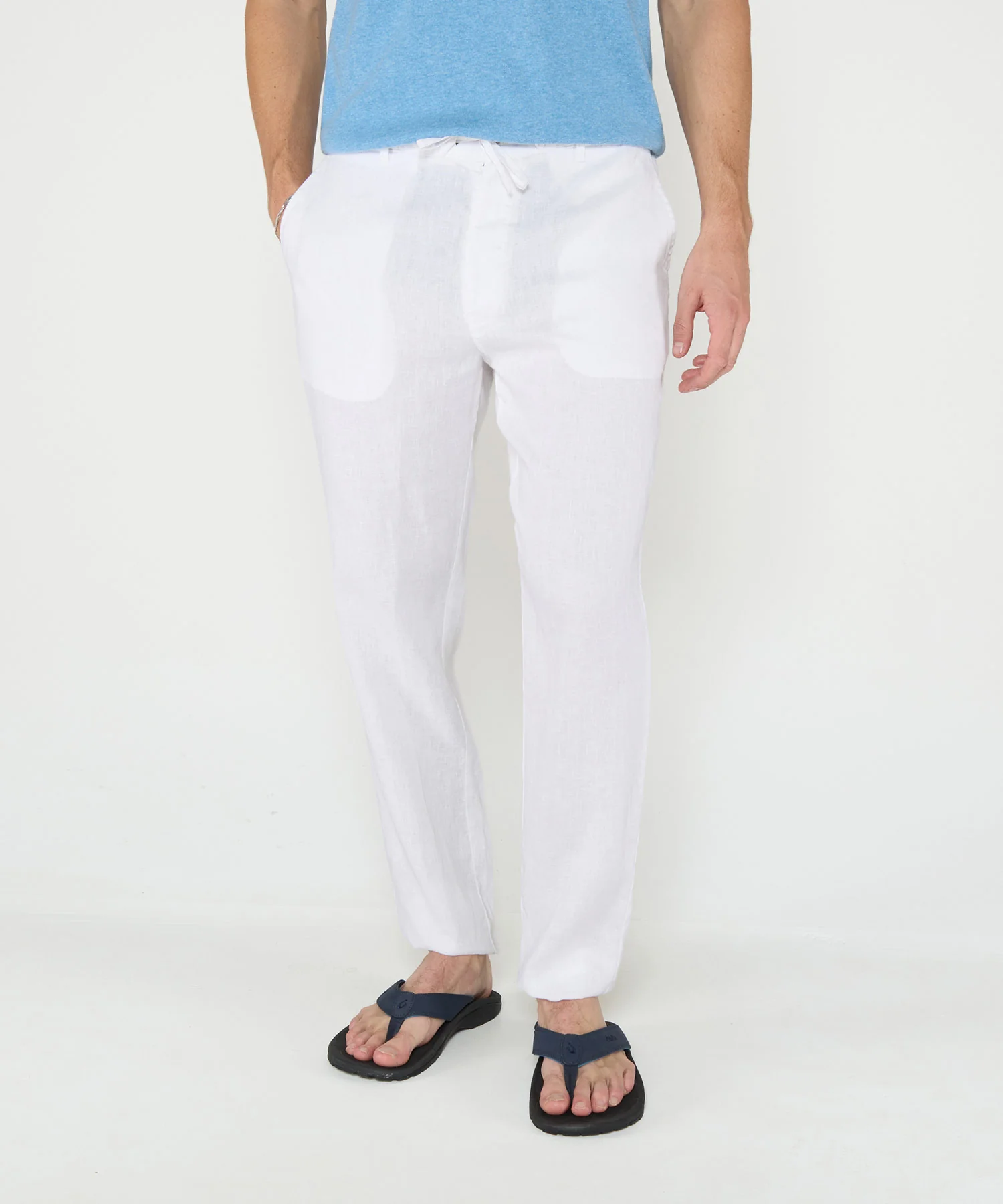 Westport Black Southport Linen Pants - Image 8