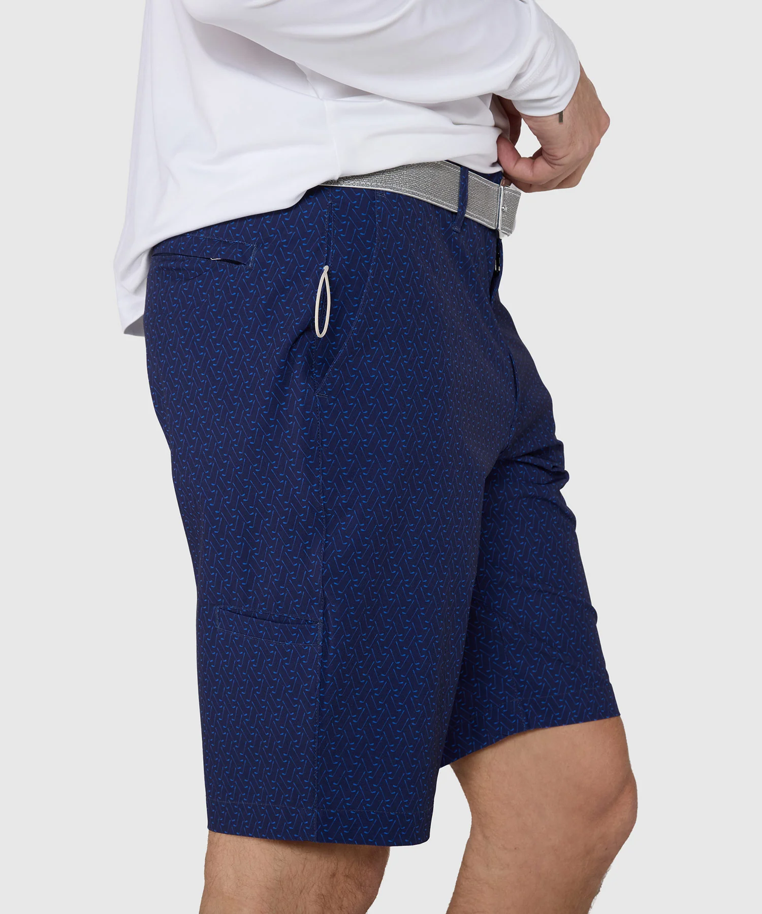 Westport Lifestyle Country Club II Clubs Print Hybrid Shorts - Image 3