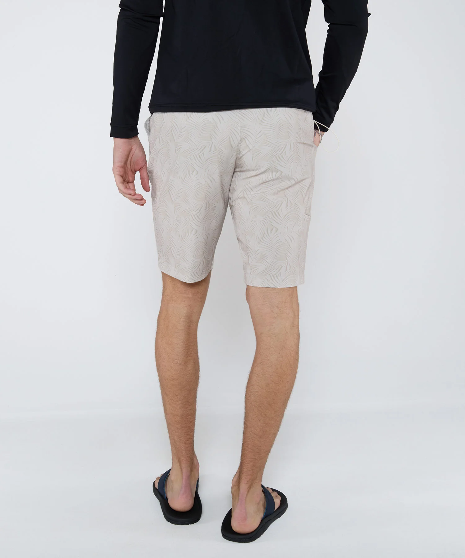 Westport Lifestyle Country Club II Palm Print Hybrid Shorts - Image 5