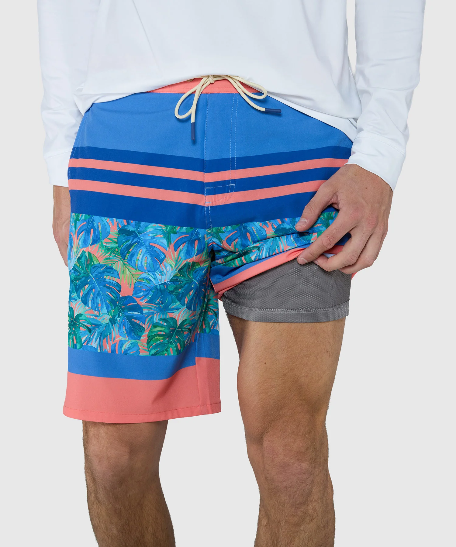 Westport Lifestyle Saybrook Half Elastic Paradiso Board Shorts - Image 3