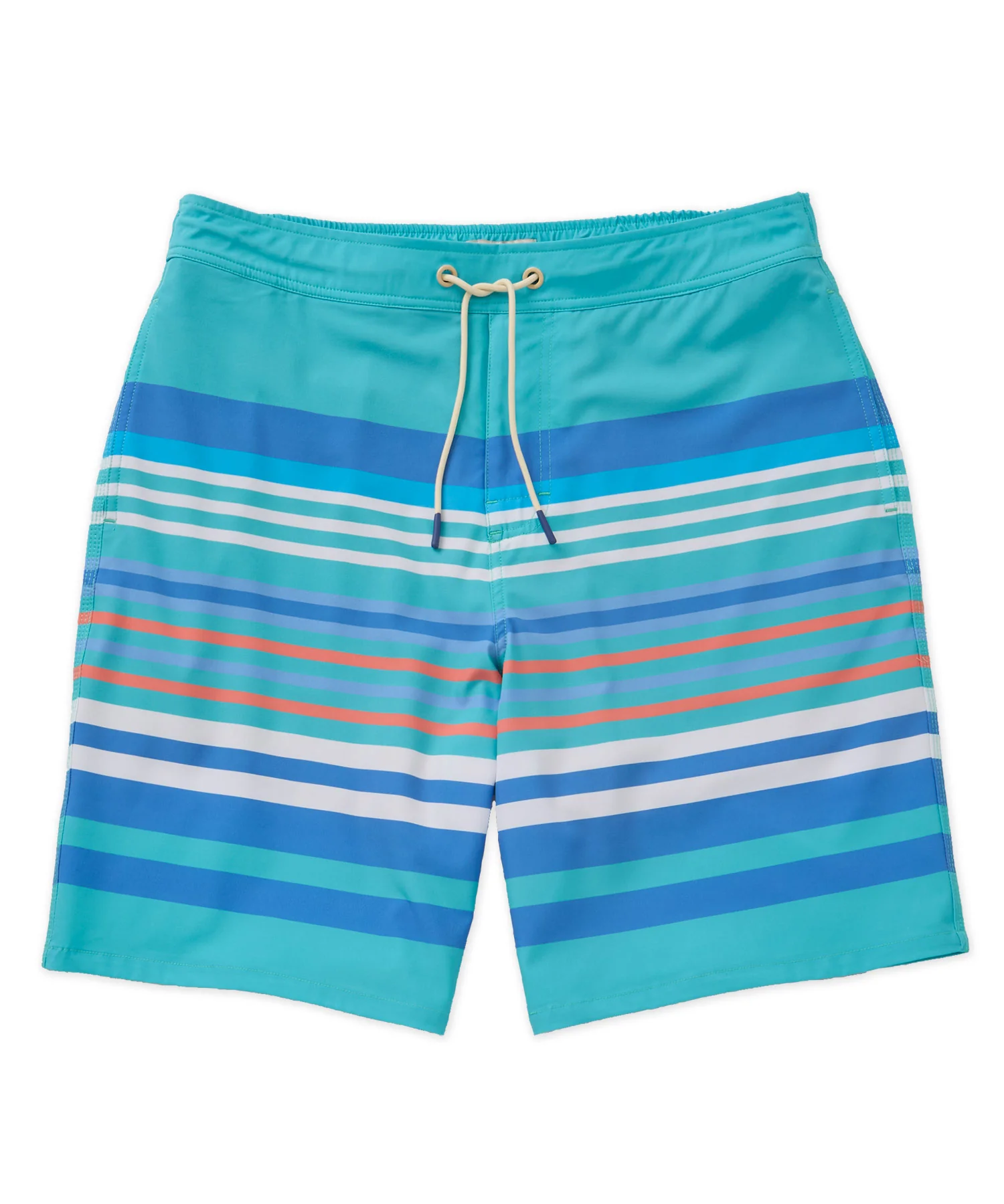 Westport Lifestyle Saybrook Half Elastic Anchor Stripe Board Shorts