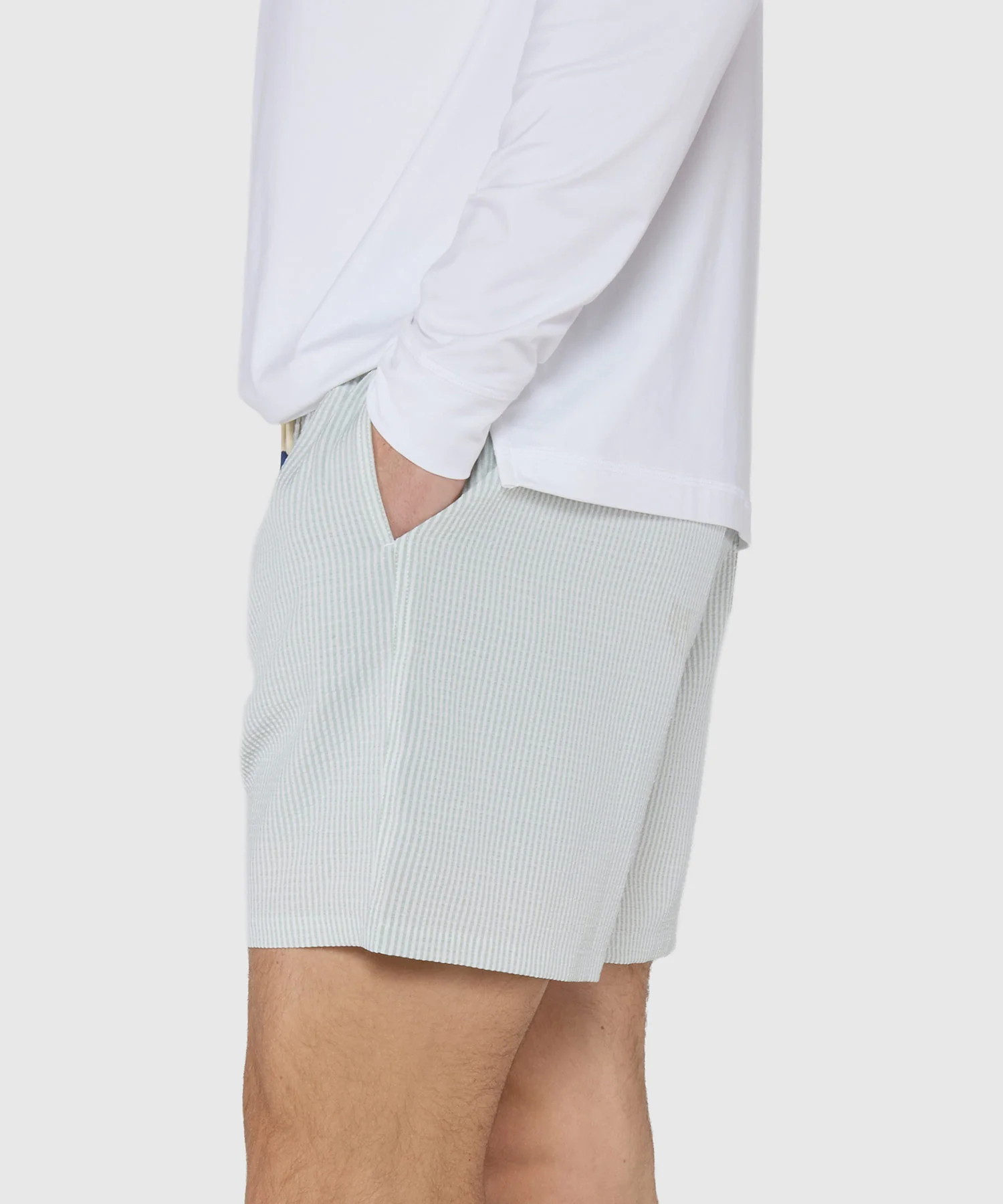Westport Lifestyle Compo Seersucker Swim Trunks - Image 11