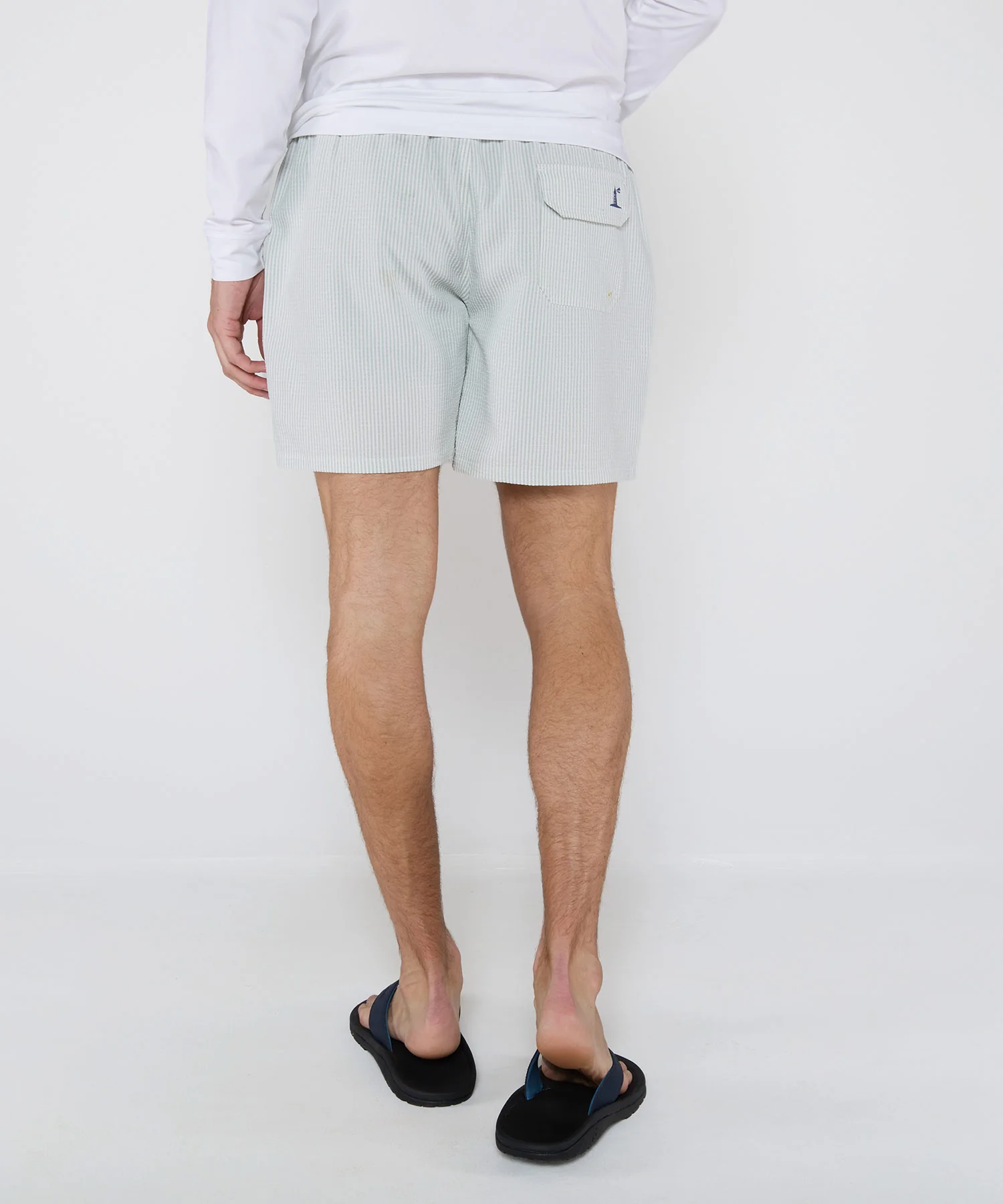 Westport Lifestyle Compo Seersucker Swim Trunks - Image 12