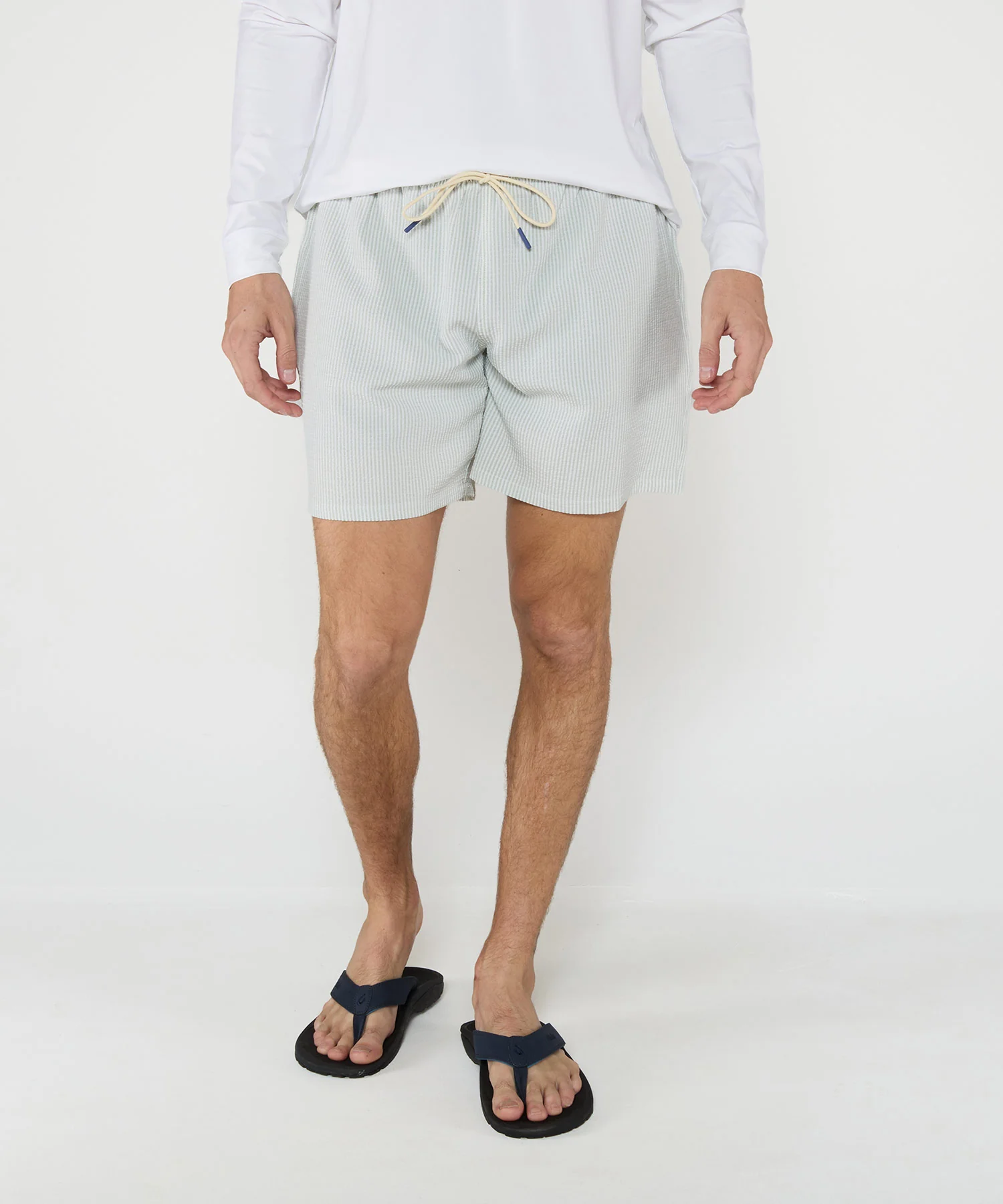 Westport Lifestyle Compo Seersucker Swim Trunks - Image 9