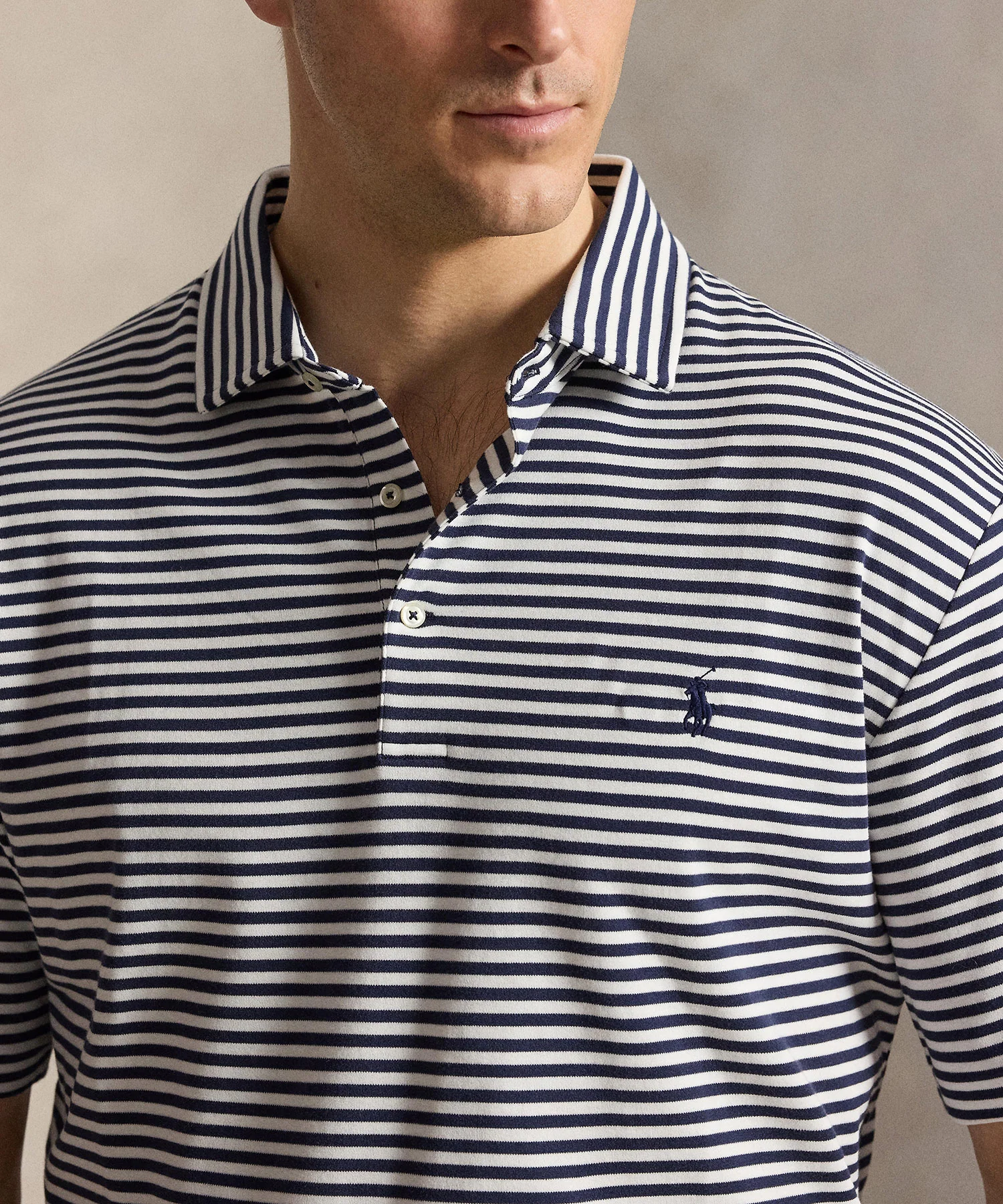 Polo Ralph Lauren Short Sleeve Soft Touch Cotton Stripe Polo - Image 8