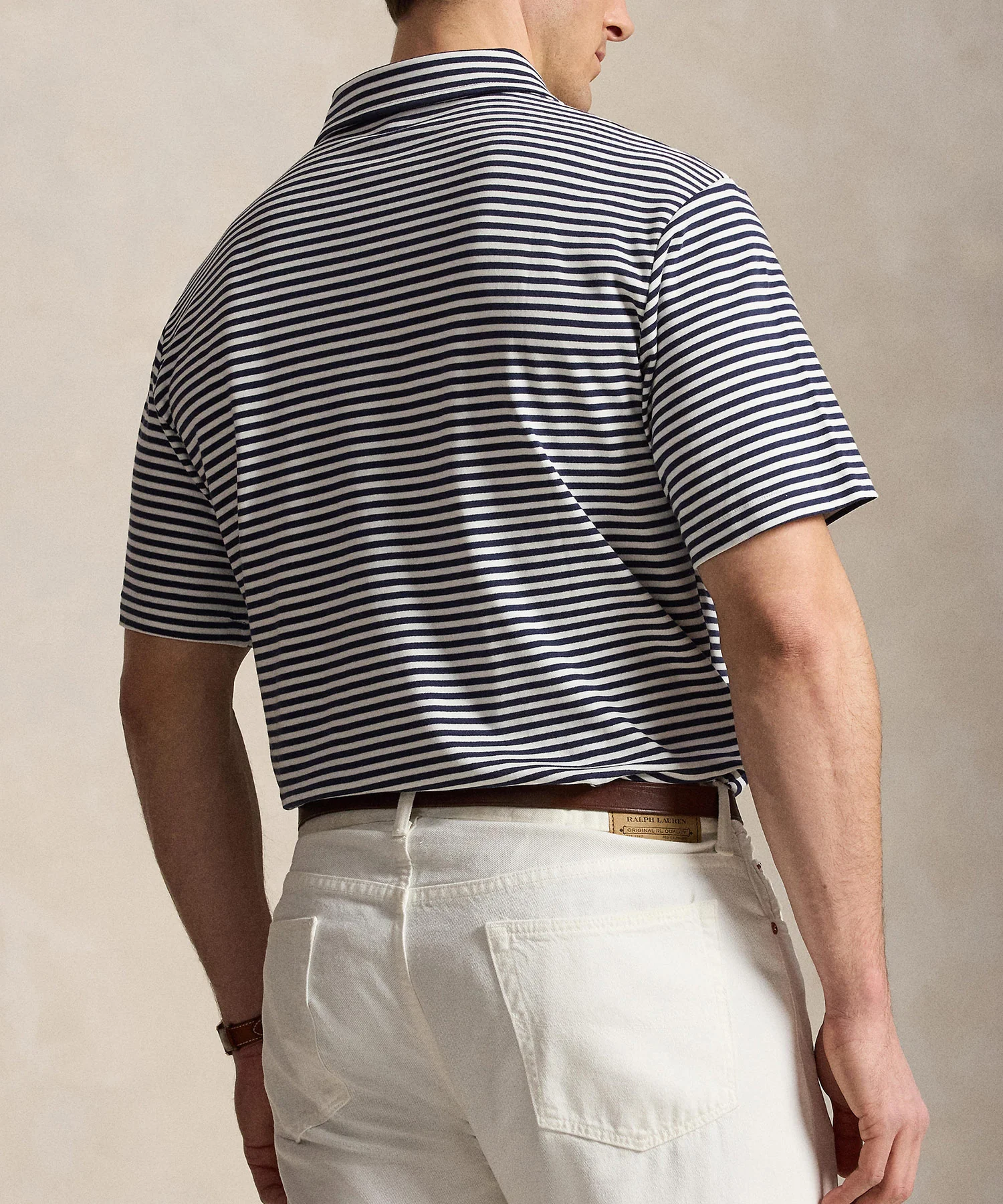 Polo Ralph Lauren Short Sleeve Soft Touch Cotton Stripe Polo - Image 9