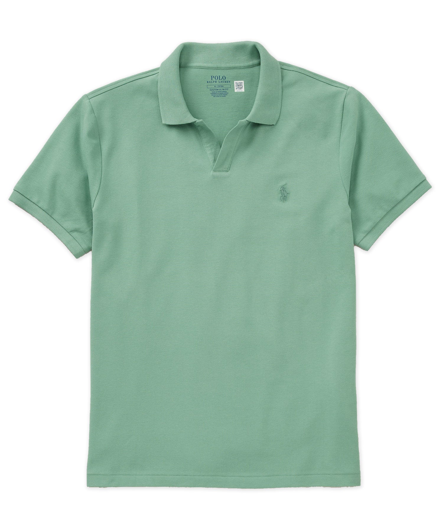 Polo Ralph Lauren Short Sleeve Stretch Mesh Johnny Collar Shirt - Image 8