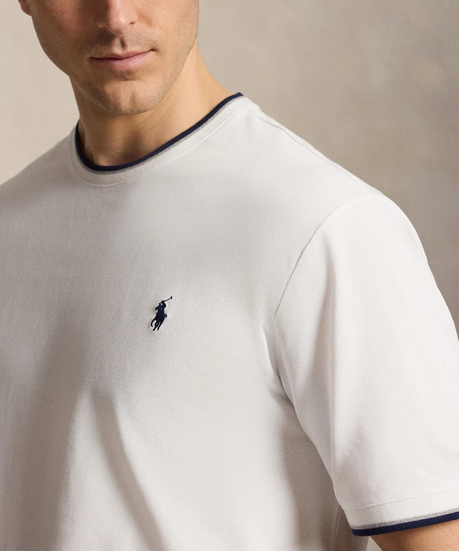 Polo Ralph Lauren Short Sleeve Stretch Mesh Ringer Crew T-Shirt - Image 10