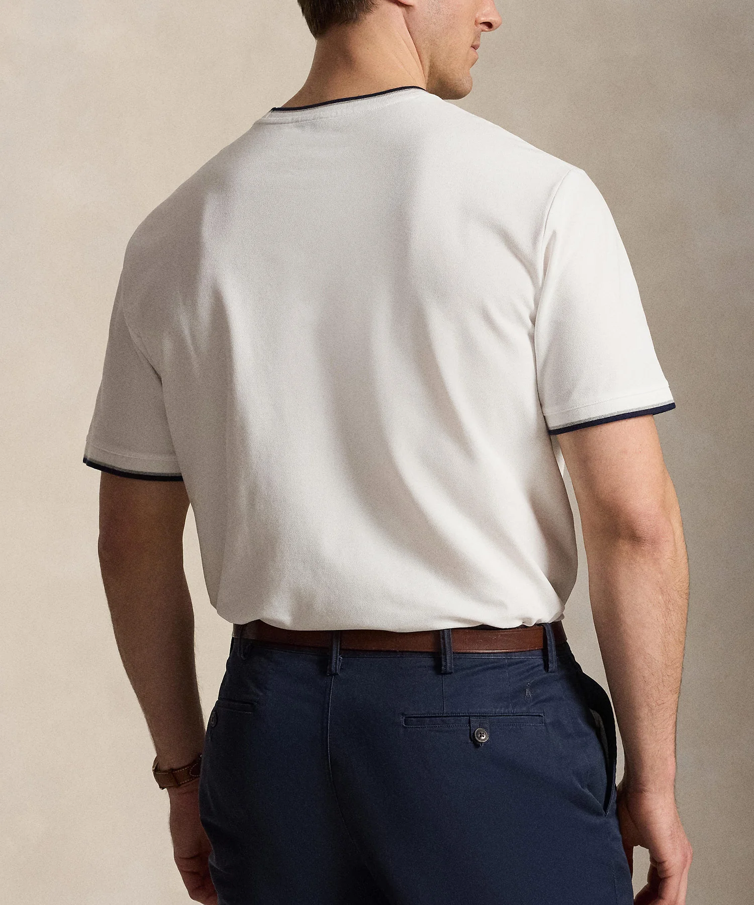 Polo Ralph Lauren Short Sleeve Stretch Mesh Ringer Crew T-Shirt - Image 11