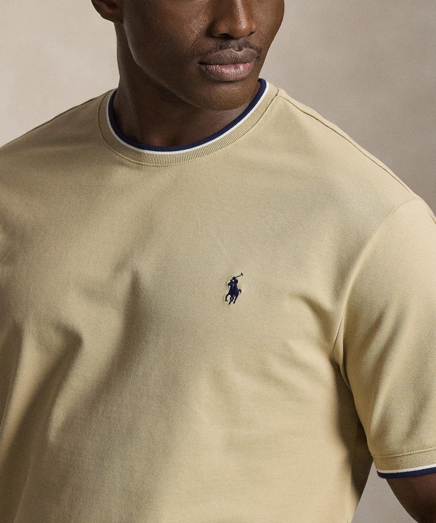 Polo Ralph Lauren Short Sleeve Stretch Mesh Ringer Crew T-Shirt - Image 15