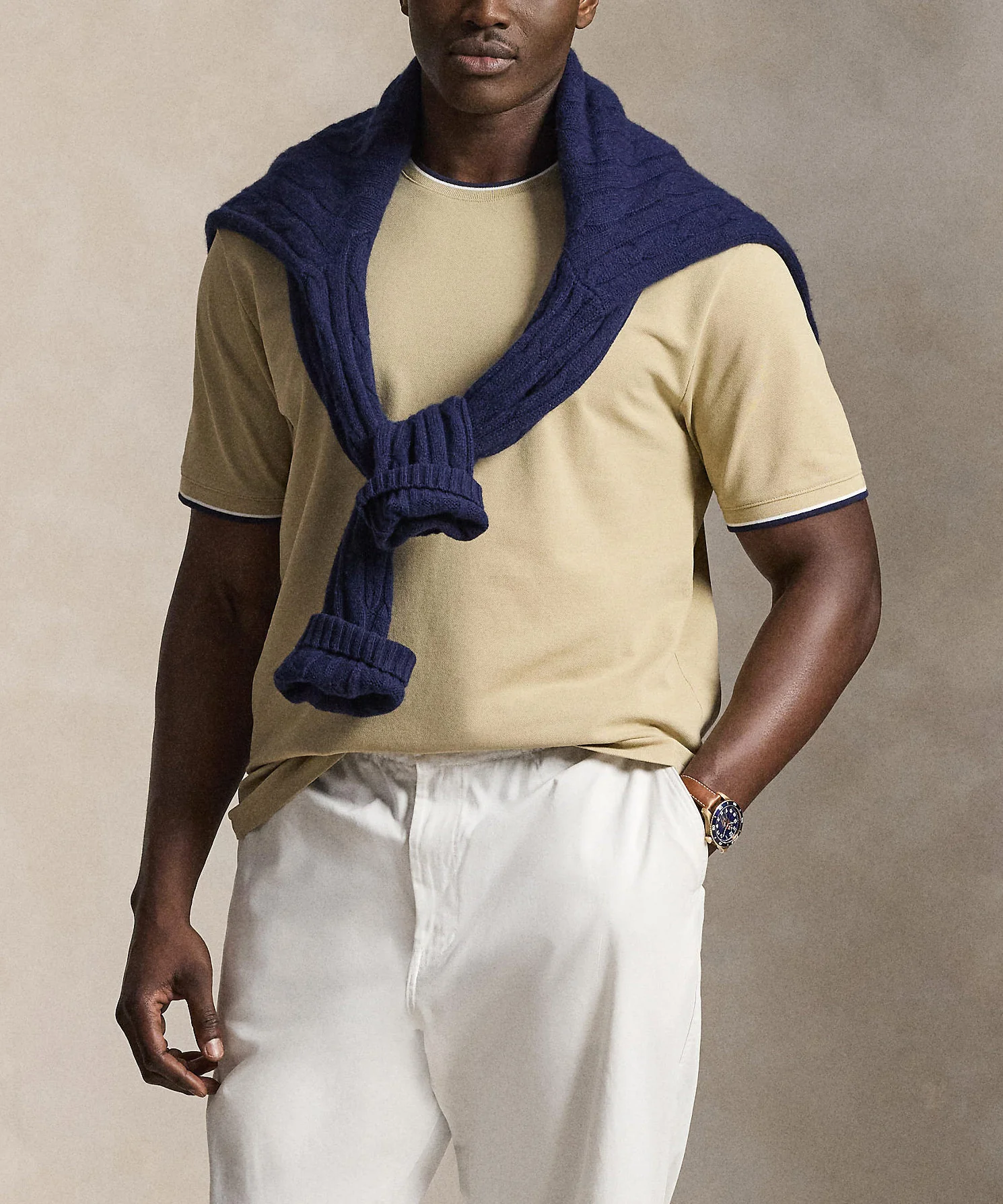 Polo Ralph Lauren Short Sleeve Stretch Mesh Ringer Crew T-Shirt - Image 17