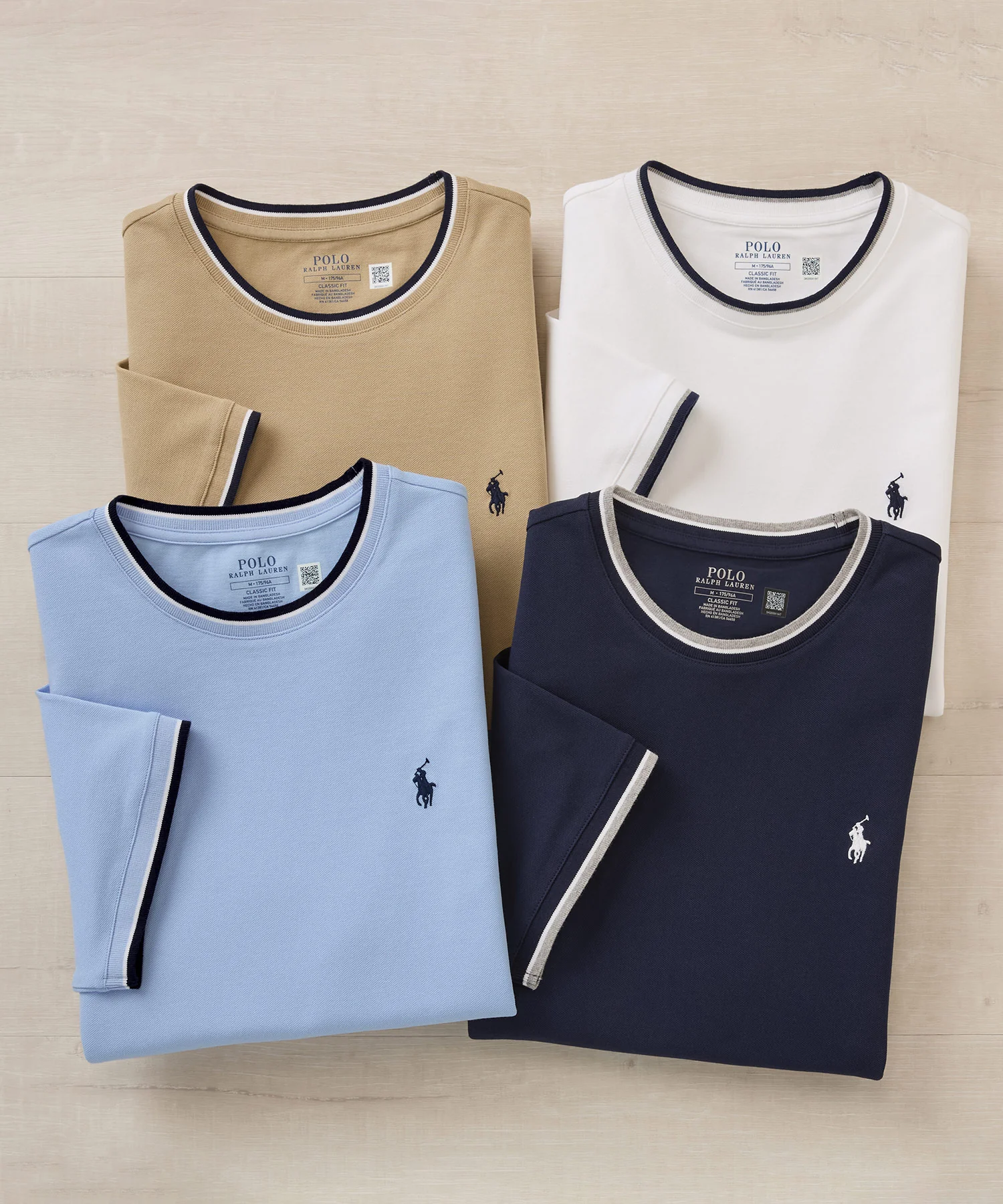 Polo Ralph Lauren Short Sleeve Stretch Mesh Ringer Crew T-Shirt - Image 2