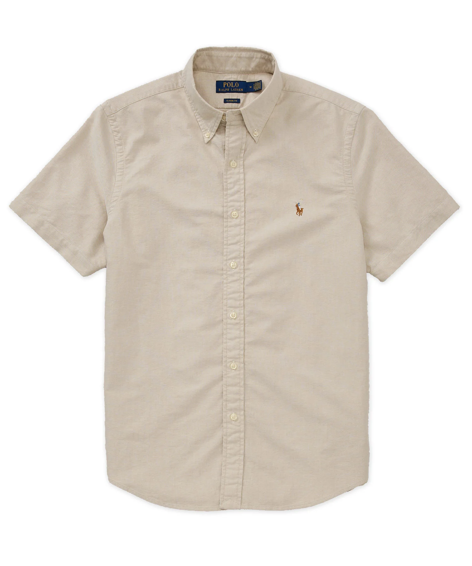 Polo Ralph Lauren Short Sleeve Solid Oxford Sport Shirt - Image 6
