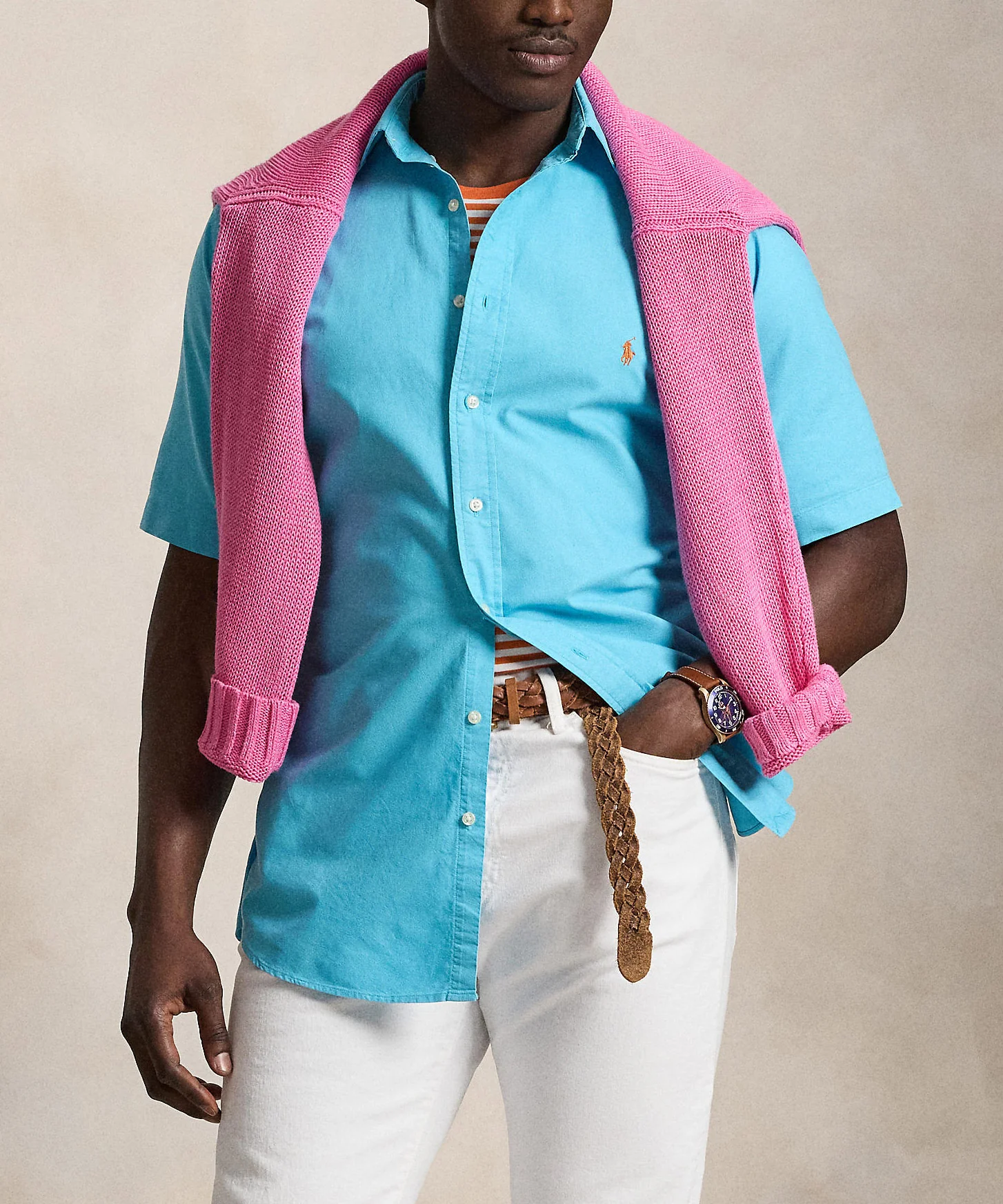 Polo Ralph Lauren Short Sleeve Garment-Dyed Sport Shirt - Image 10