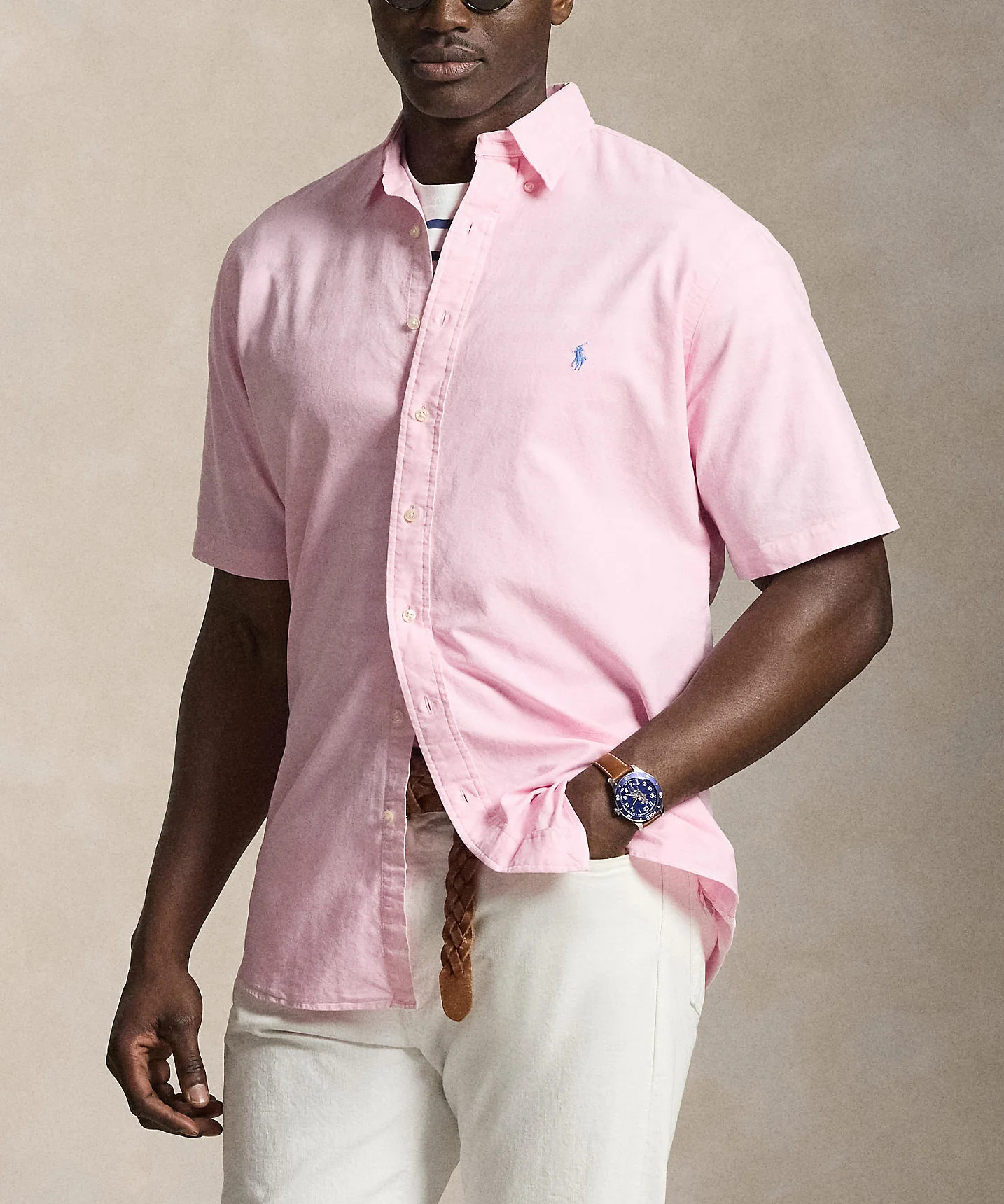Polo Ralph Lauren Short Sleeve Garment-Dyed Sport Shirt - Image 15