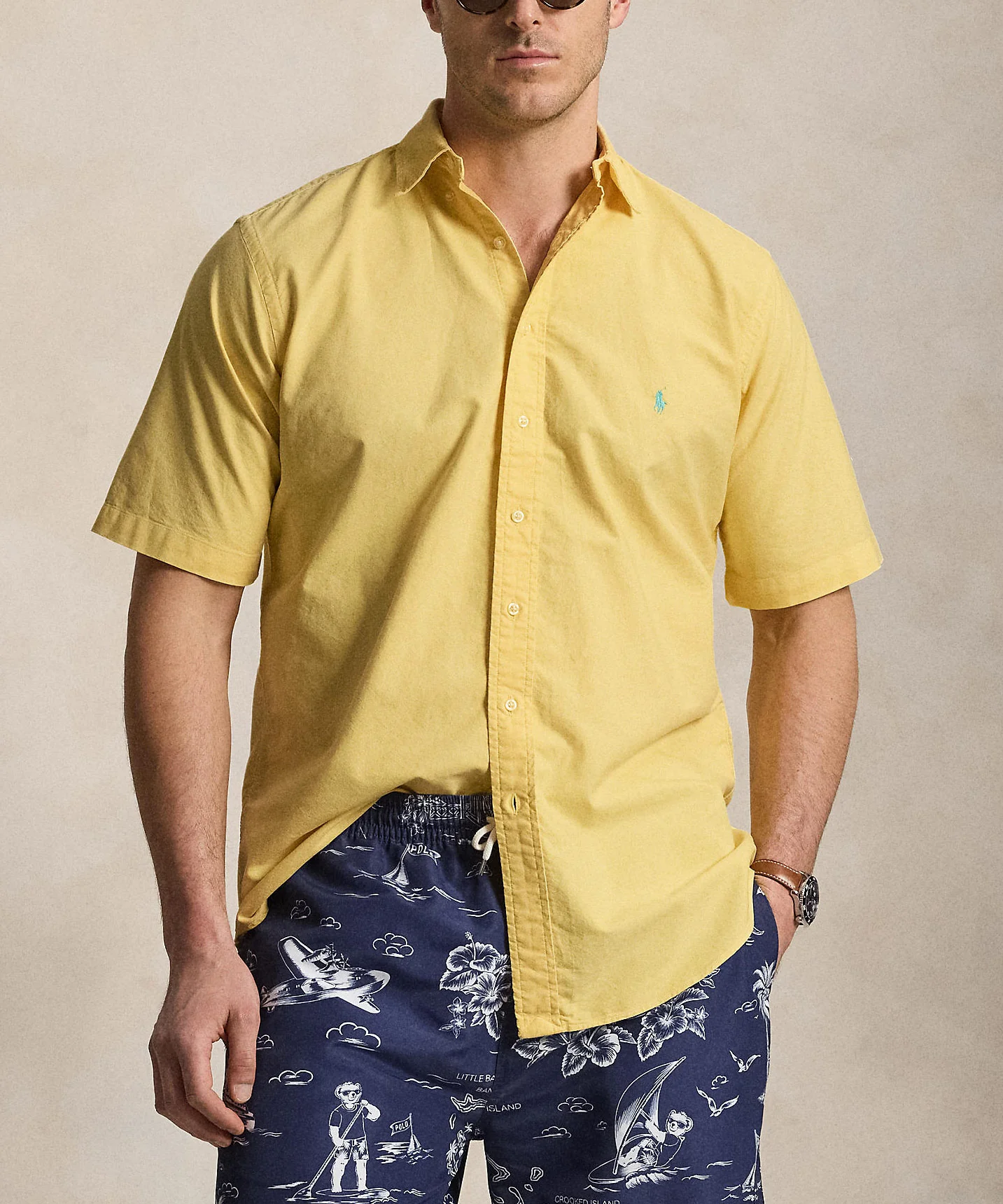 Polo Ralph Lauren Short Sleeve Garment-Dyed Sport Shirt - Image 2