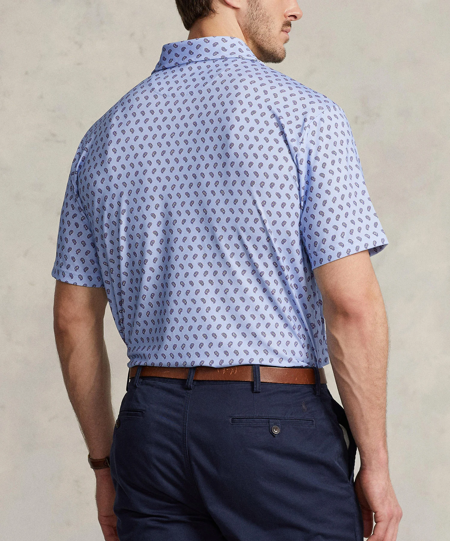 Polo Ralph Lauren Short Sleeve Performance Print Polo - Image 4
