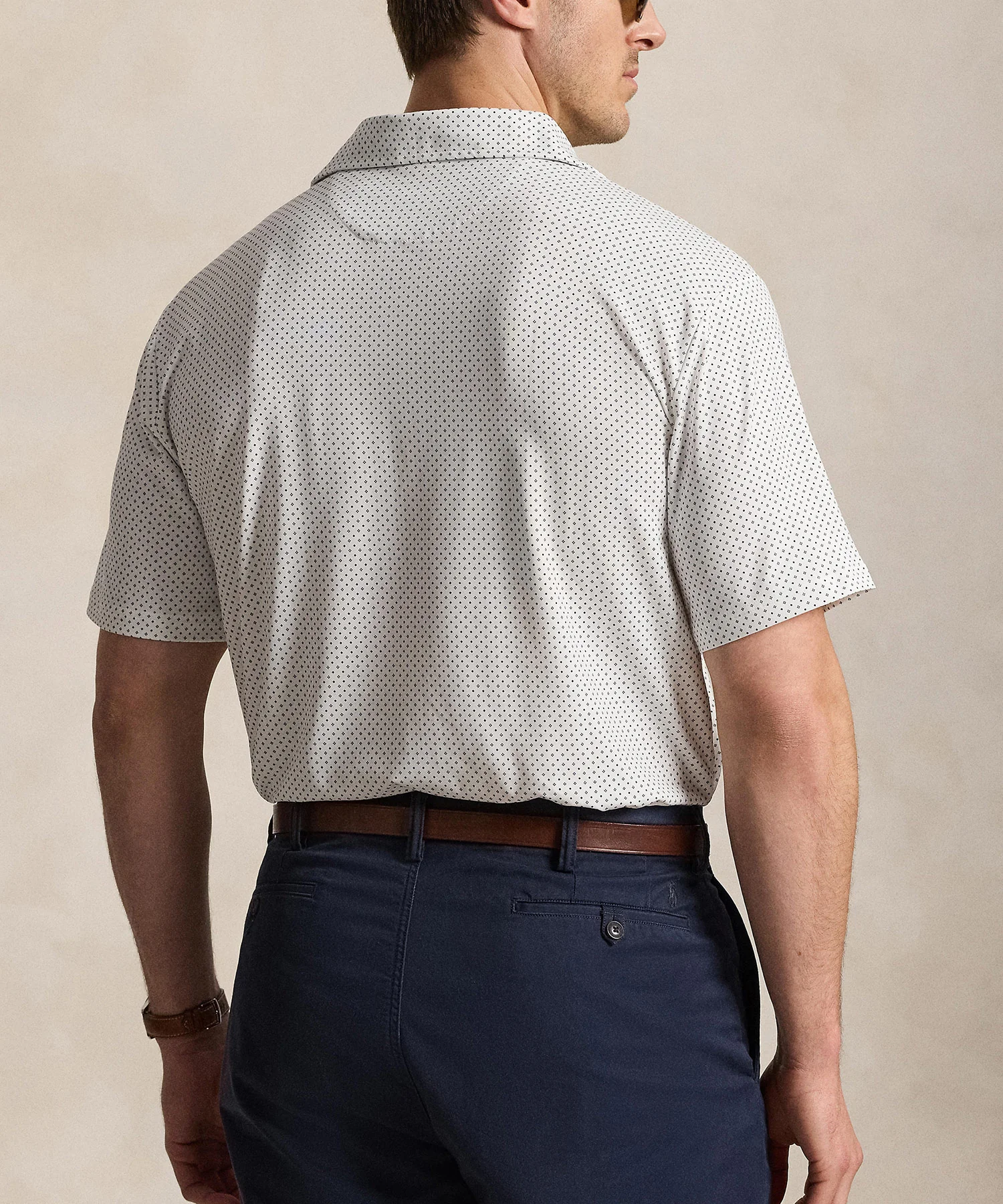 Polo Ralph Lauren Short Sleeve Performance Print Polo - Image 3