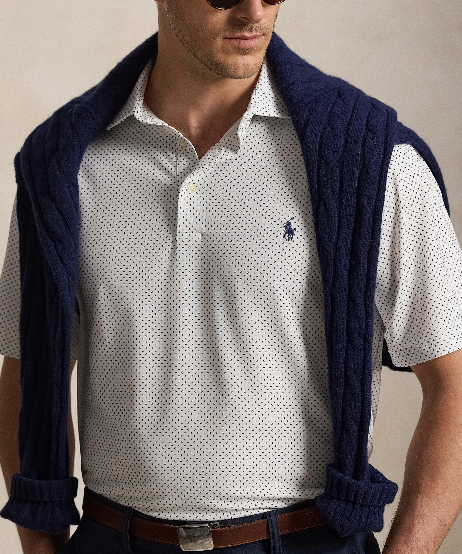 Polo Ralph Lauren Short Sleeve Performance Print Polo - Image 4