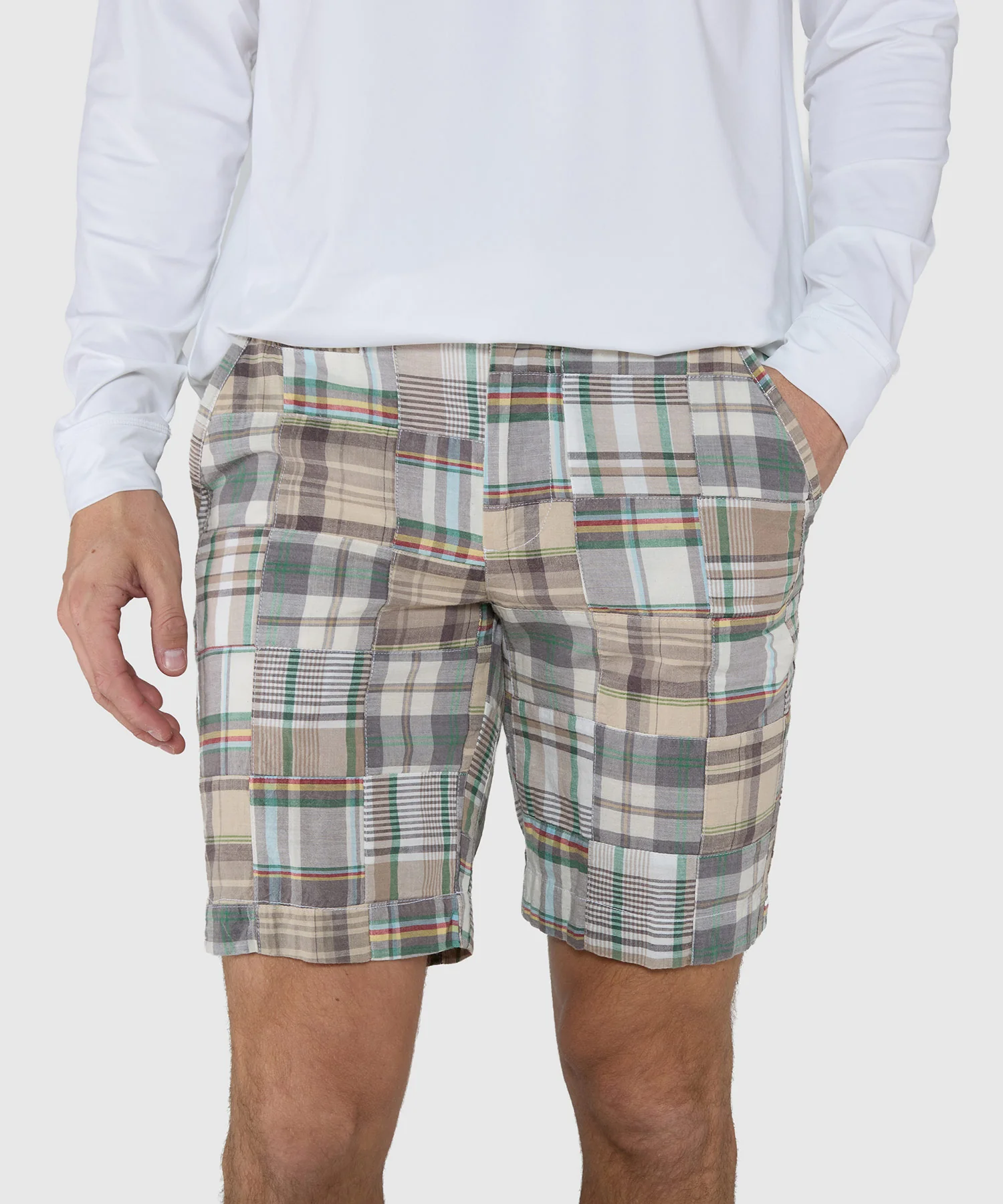 Westport Lifestyle Ocean Isle Patchwork Shorts - Image 10