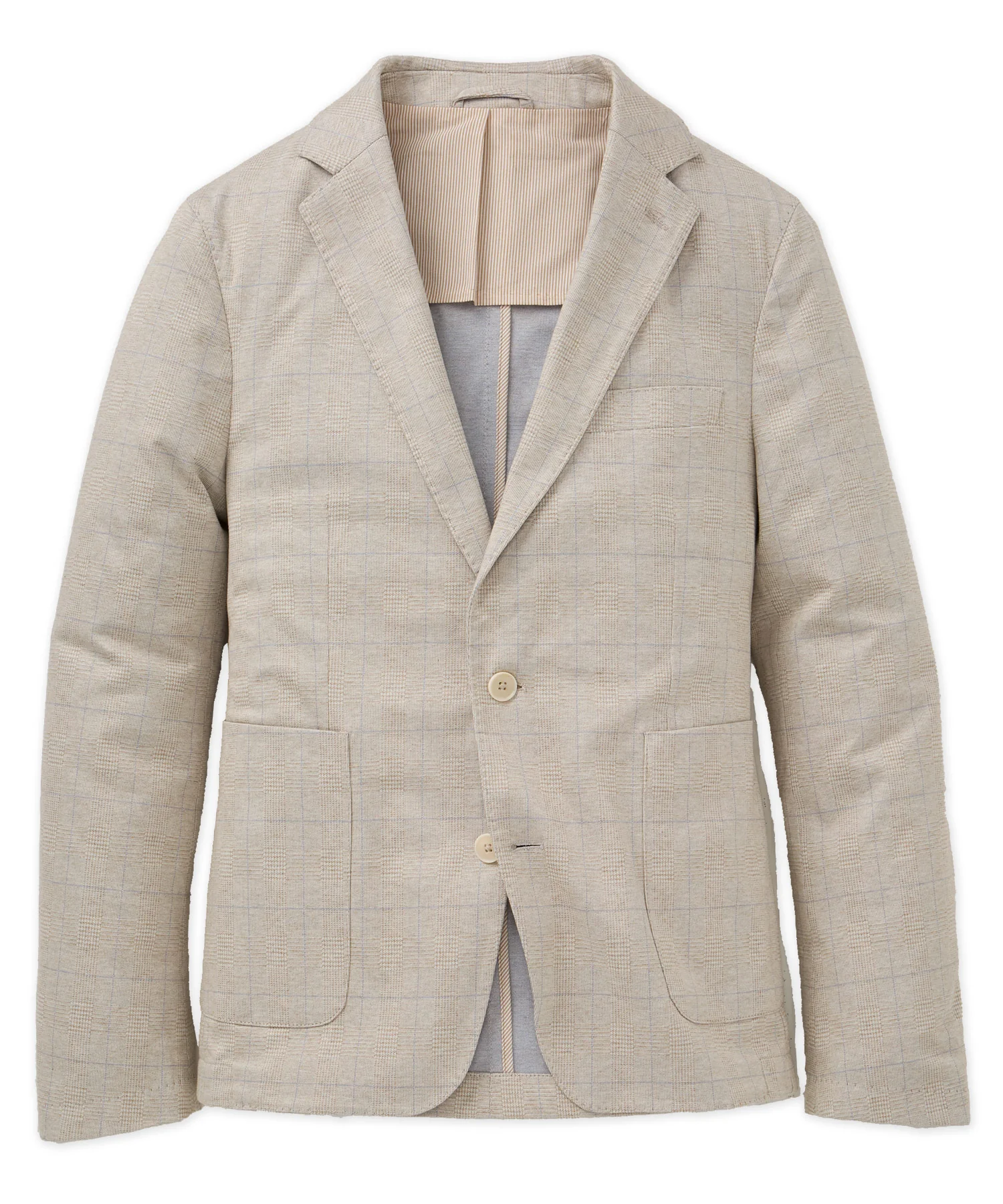 Westport Black Prince of Wales Plaid Knit Blazer