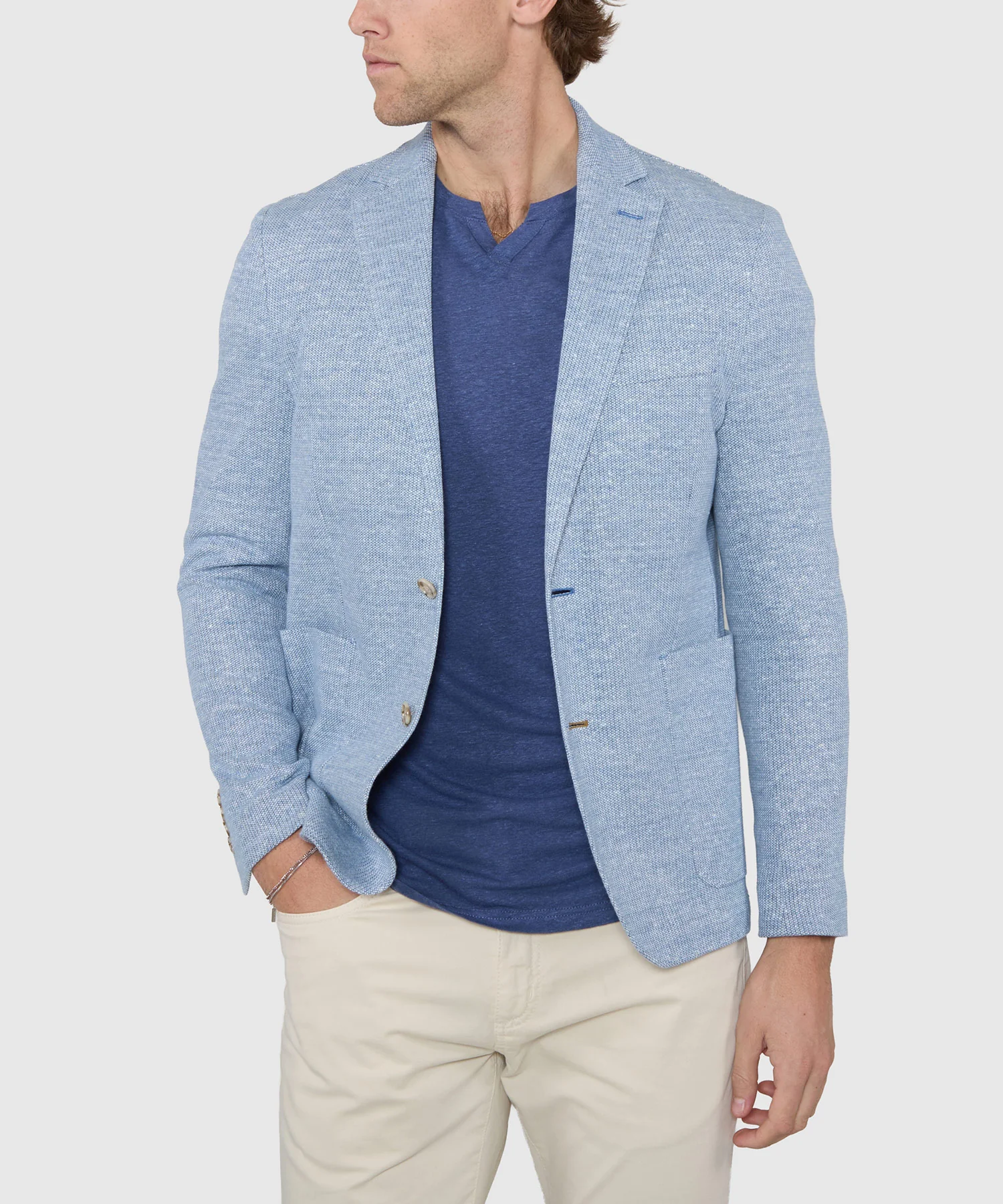 Westport Black Preston Knit Blazer - Image 3