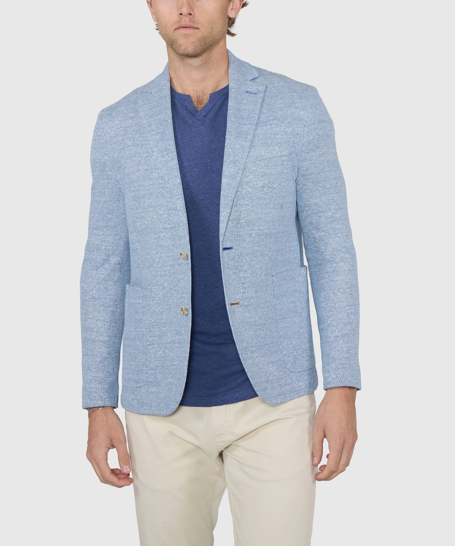 Westport Black Preston Knit Blazer - Image 4