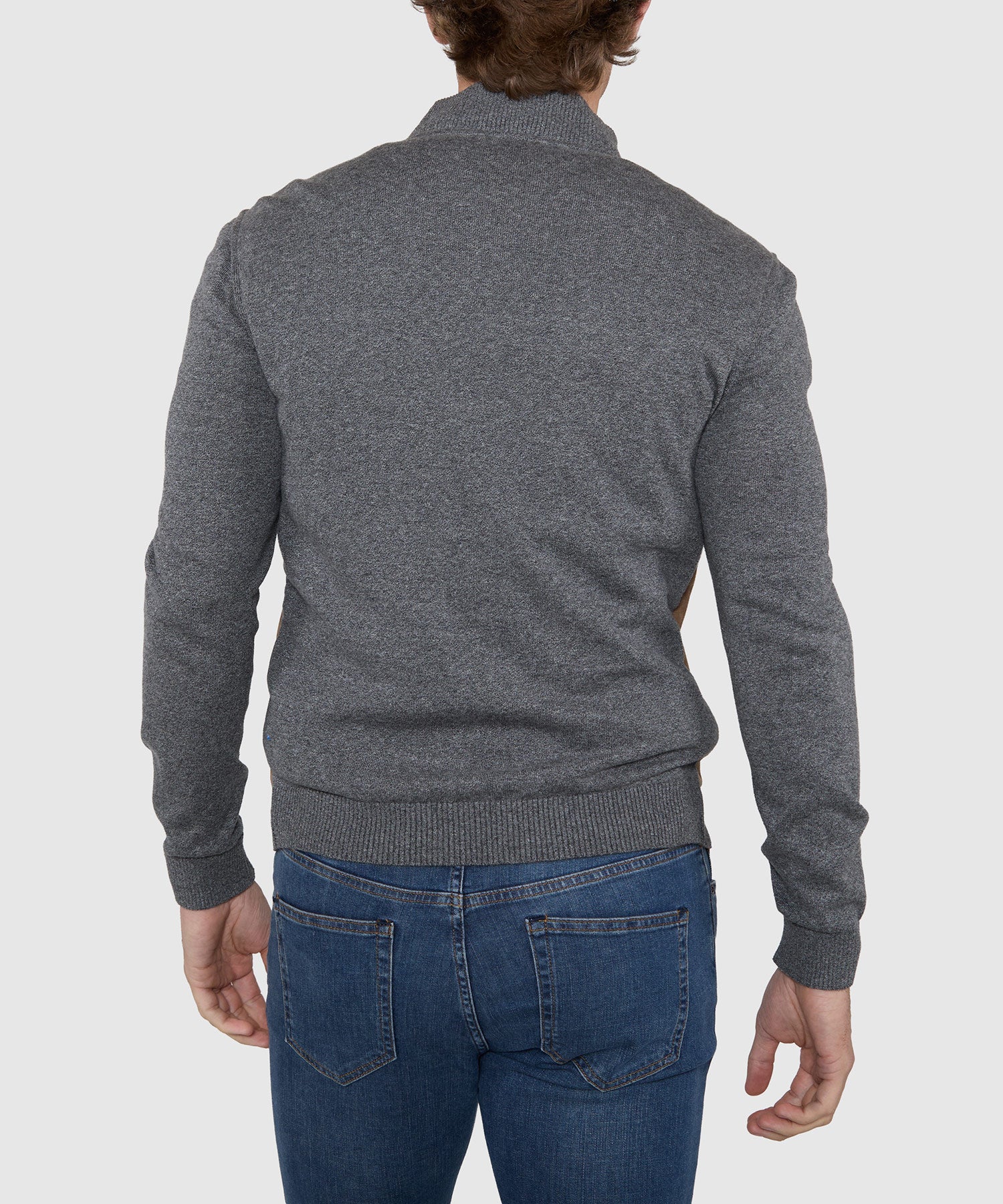 Westport Black Suede Knit Cardigan - Image 6