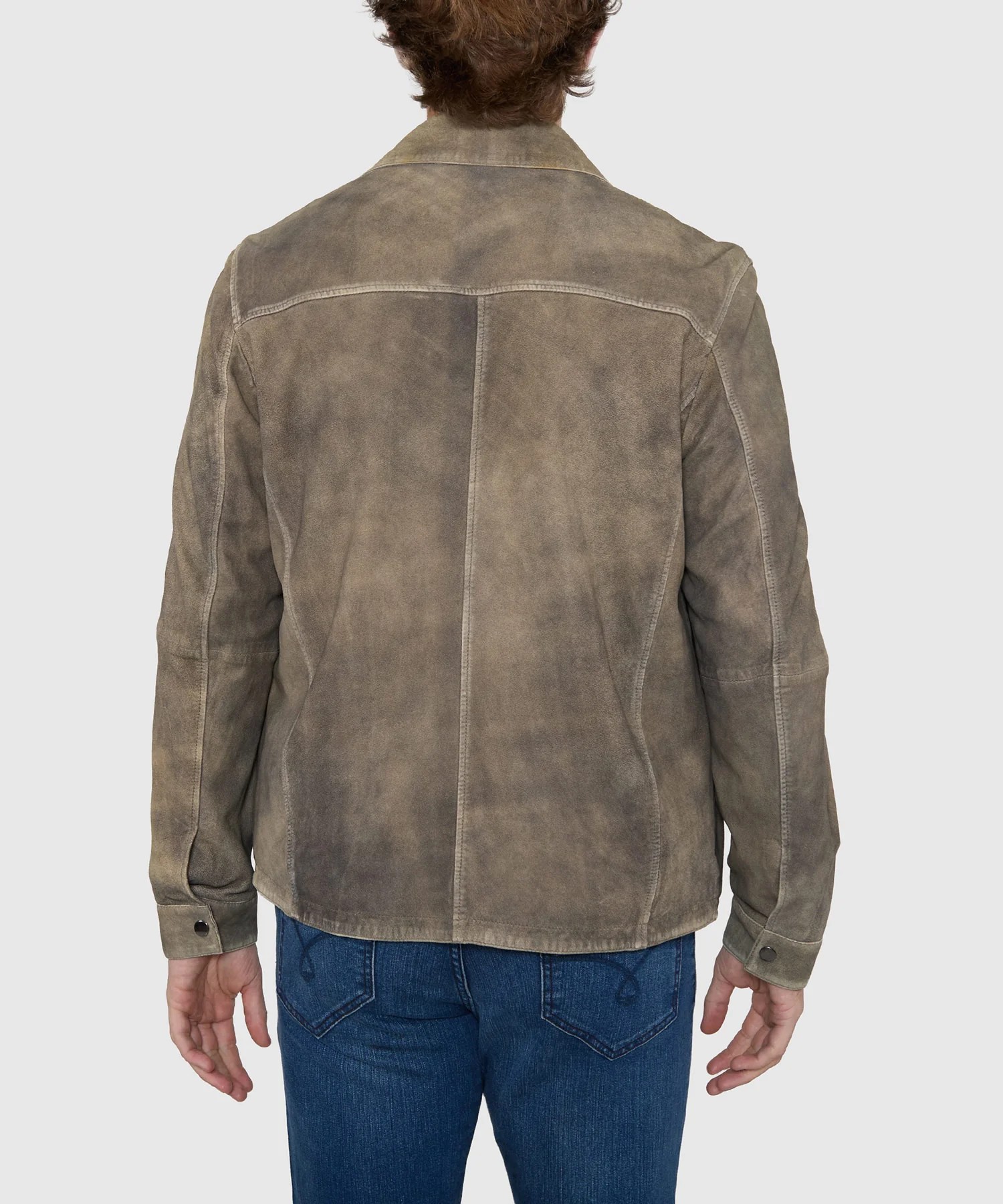 Westport Black Asheville Suede Shirt Jacket - Image 13