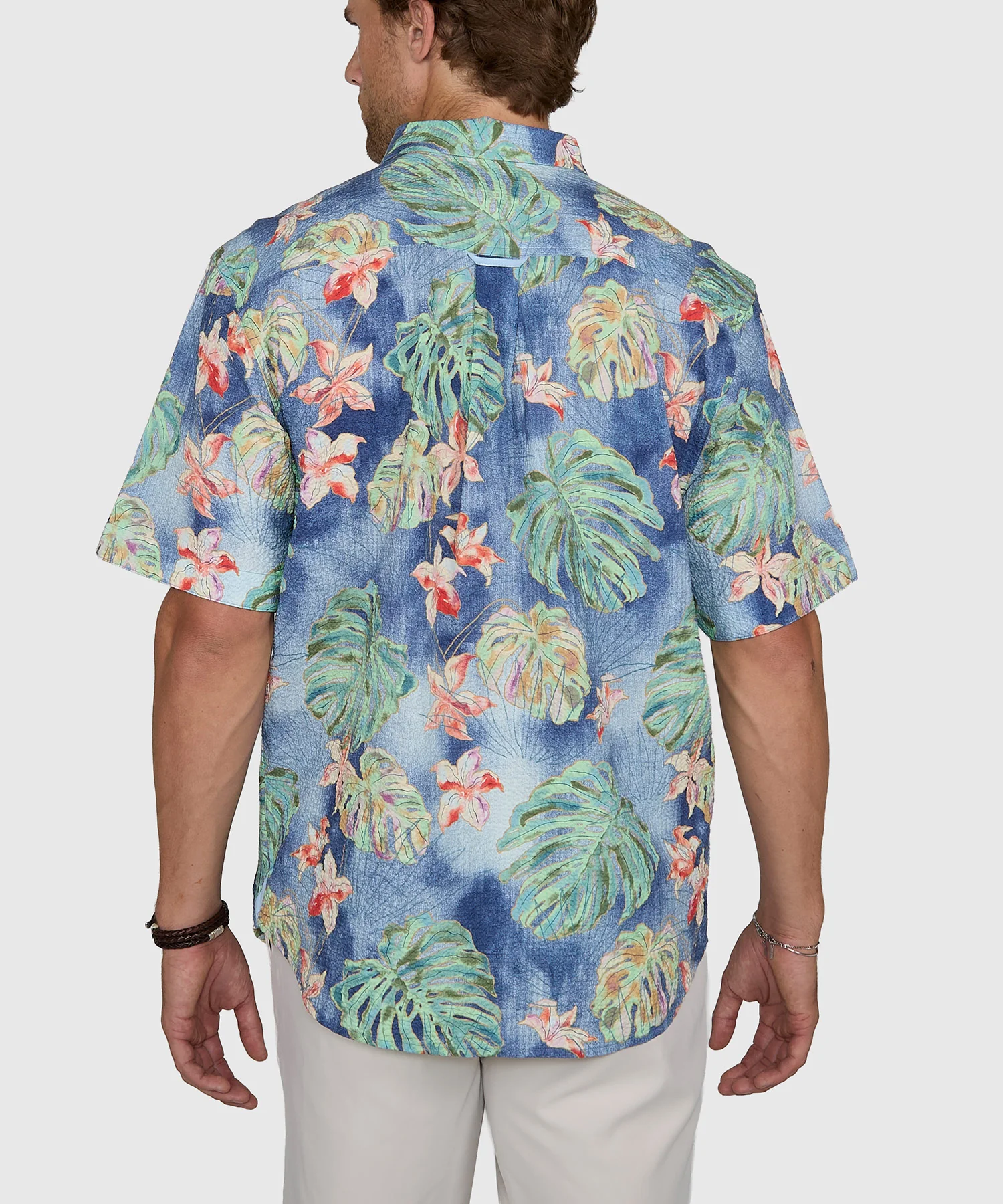 Tommy Bahama Short Sleeve Nova Wave Mira Jungle Sport Shirt - Image 5