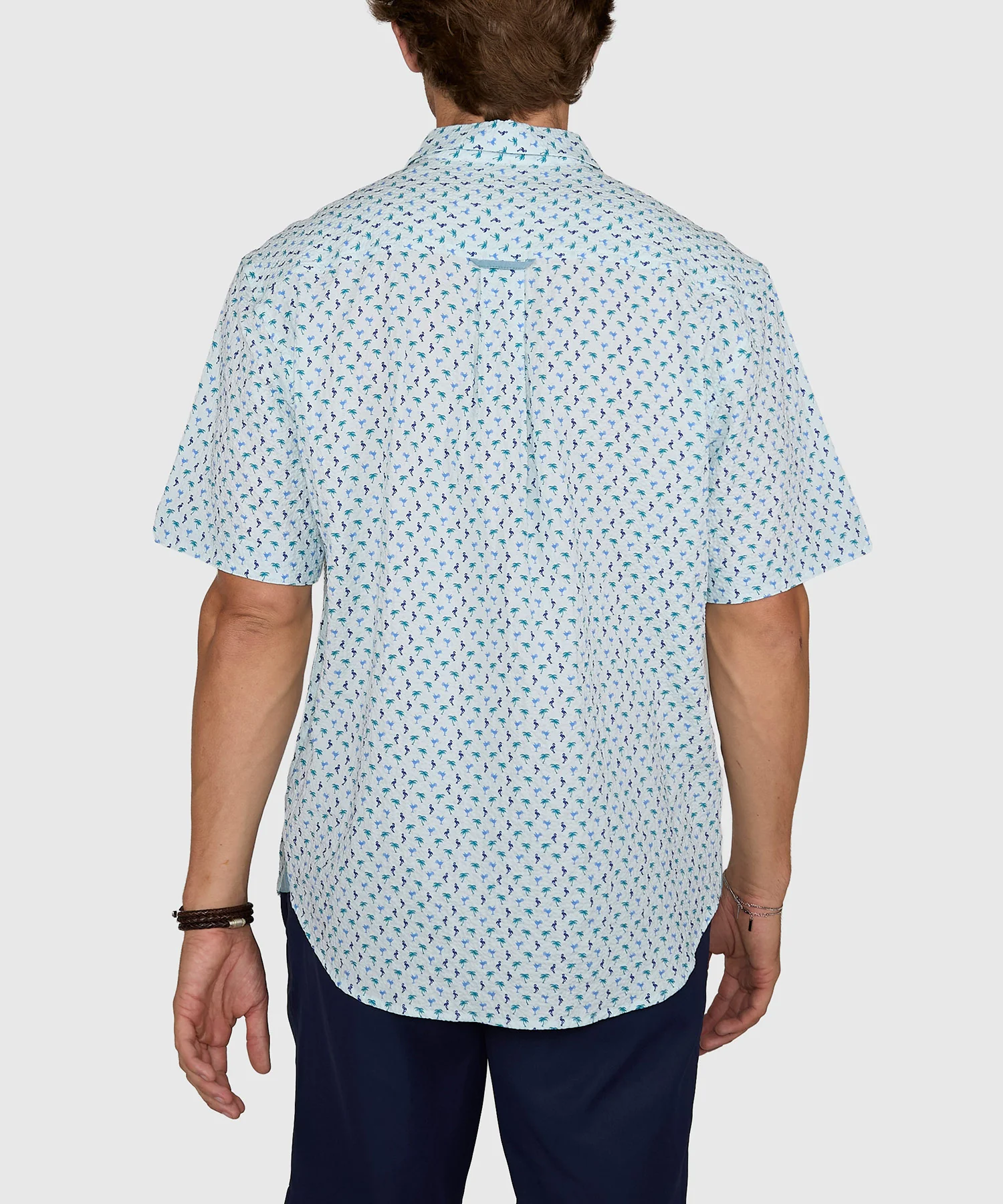 Tommy Bahama Short Sleeve Nova Wave Flock It To You Sport Shirt - Image 5