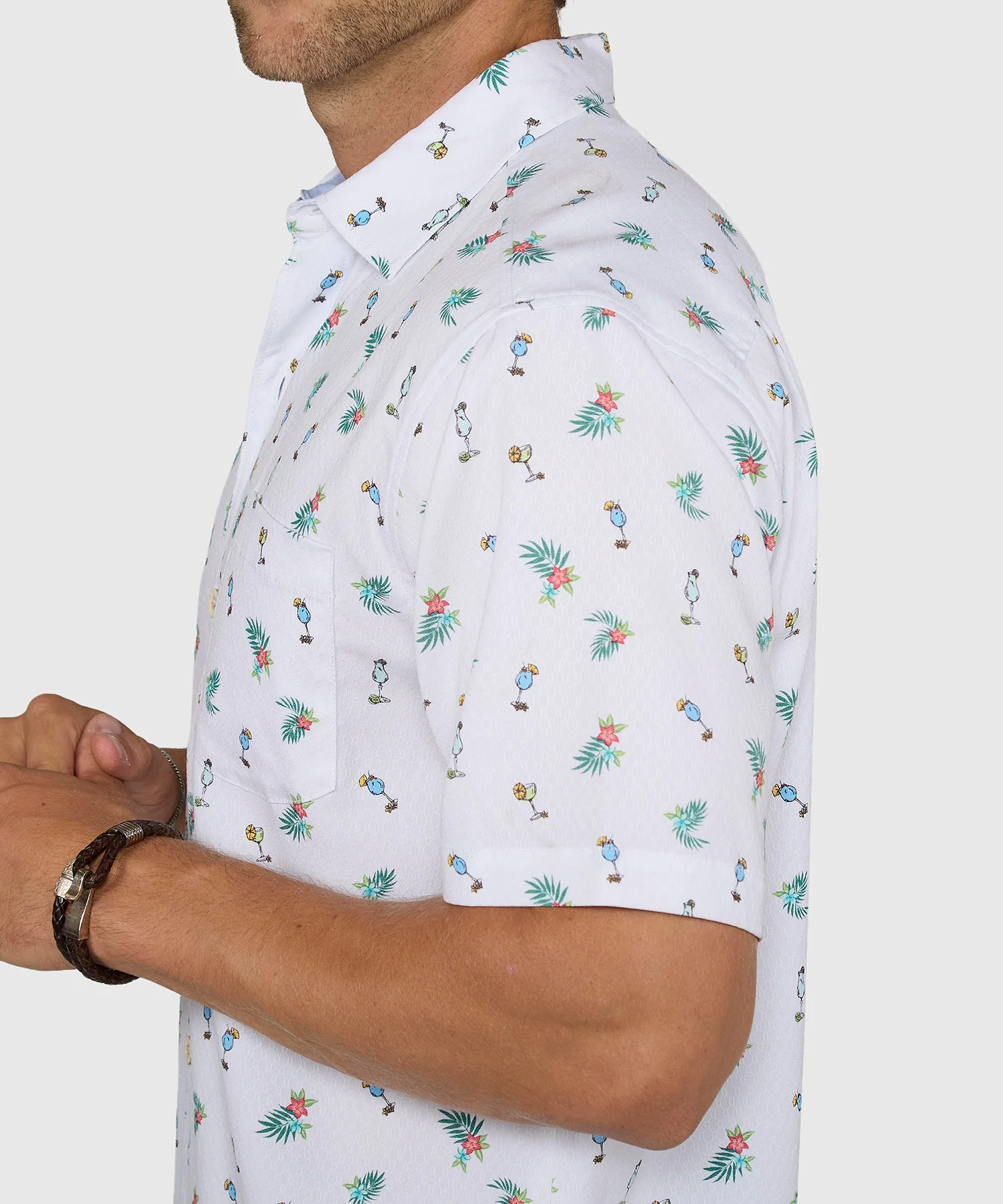 Tommy Bahama Coastal Ease Fiesta Fizz Camp Shirt - Image 3