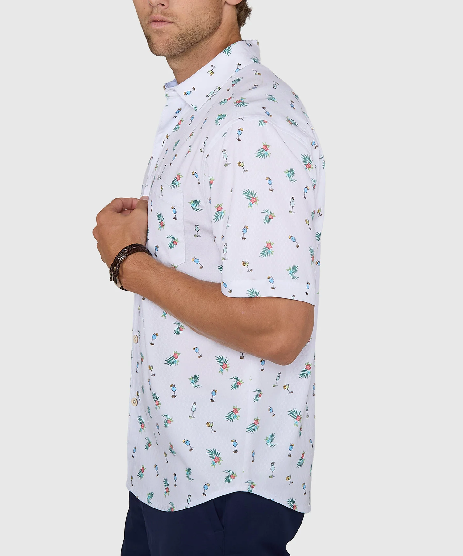 Tommy Bahama Coastal Ease Fiesta Fizz Camp Shirt - Image 4