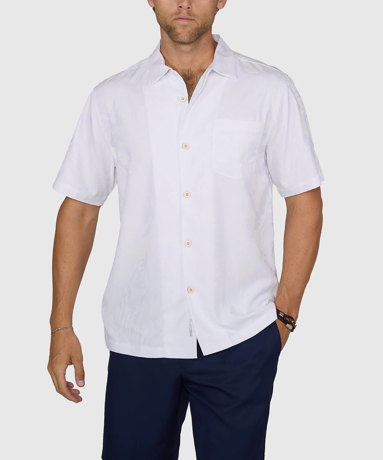 Tommy Bahama Coastal Ease Botanic Loom Camp Shirt - Image 12