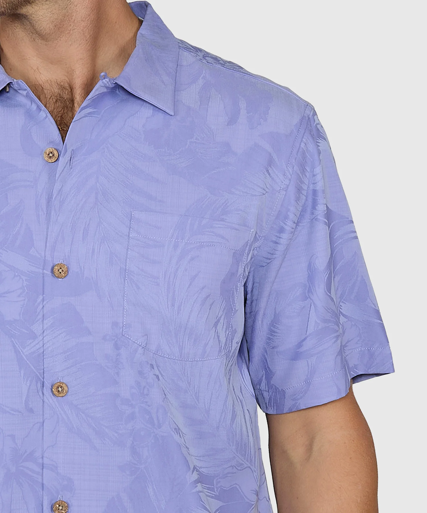 Tommy Bahama Coastal Ease Botanic Loom Camp Shirt - Image 3